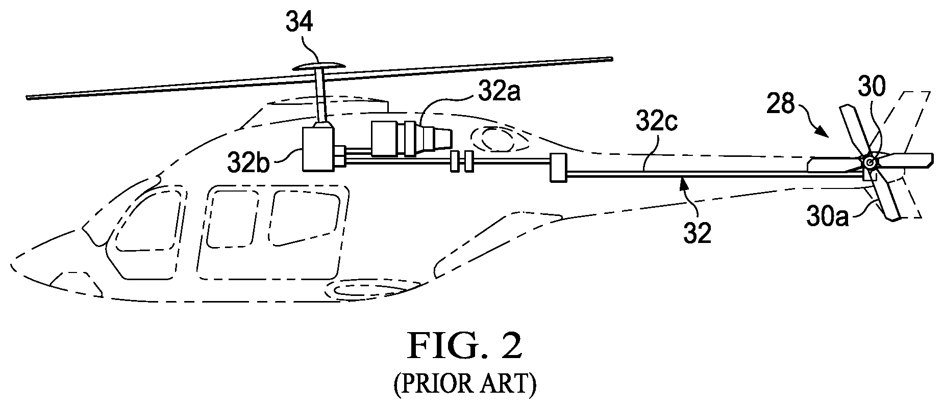 Patent US11772785 Figure 3 – Tail rotor configurations for rotorcraft yaw control systems