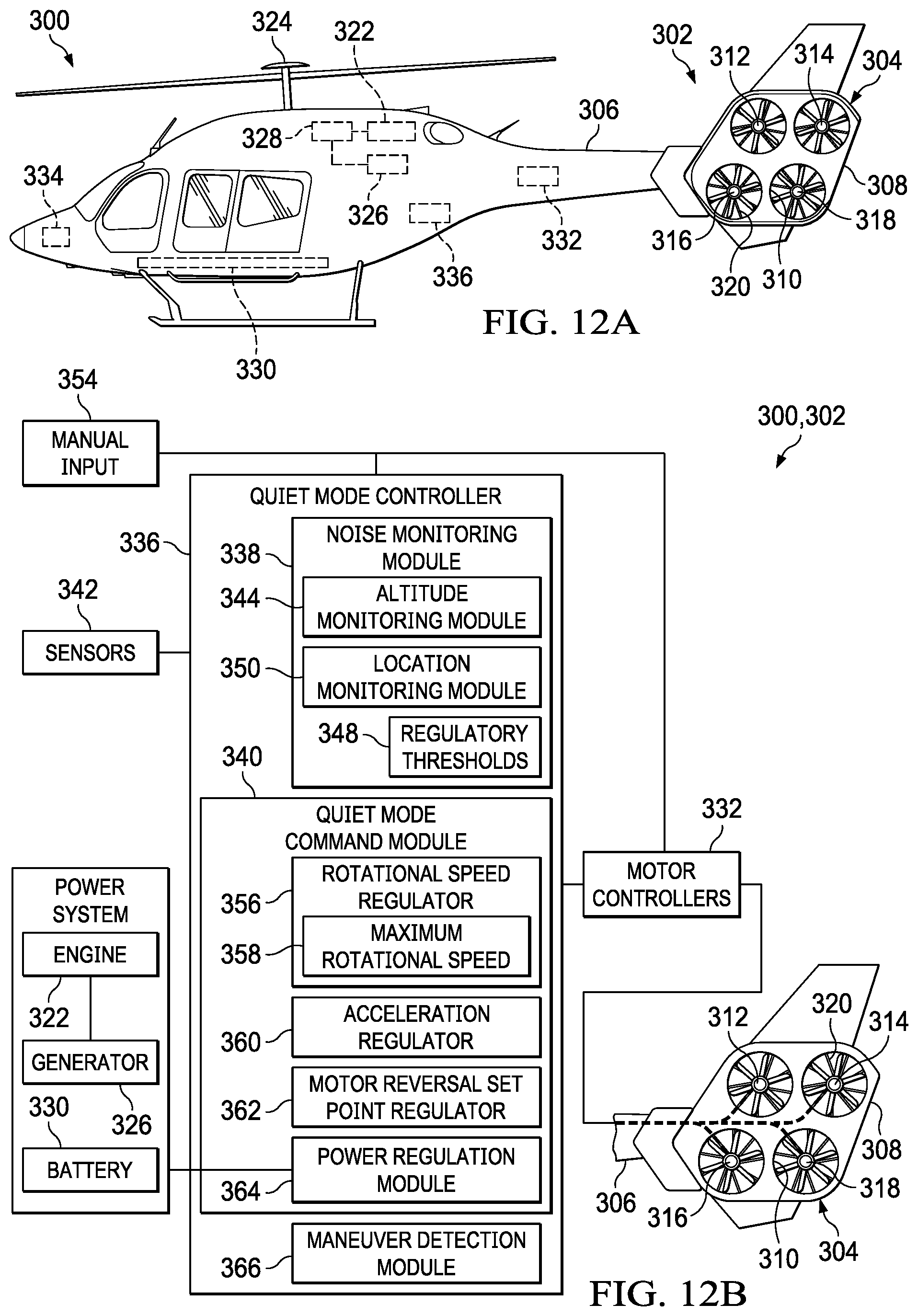 Patent US11772785 Figure 17 – Tail rotor configurations for rotorcraft yaw control systems