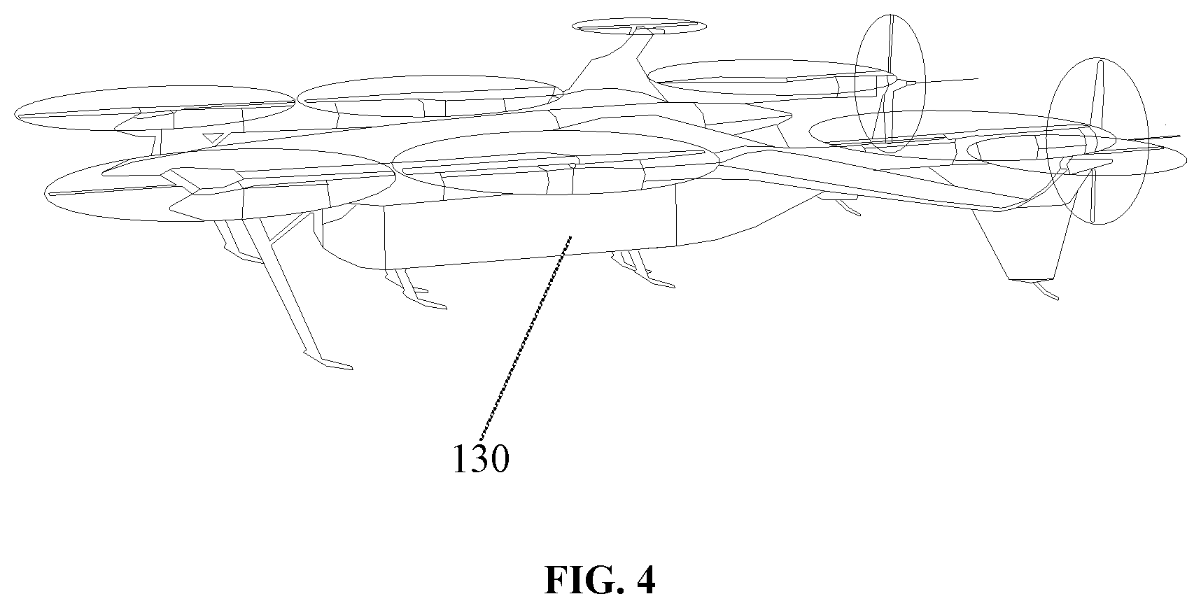 Patent US11772786 Figure 6 – Method of flight control in a vertical takeoff and landing aerial vehicle with angled propellers