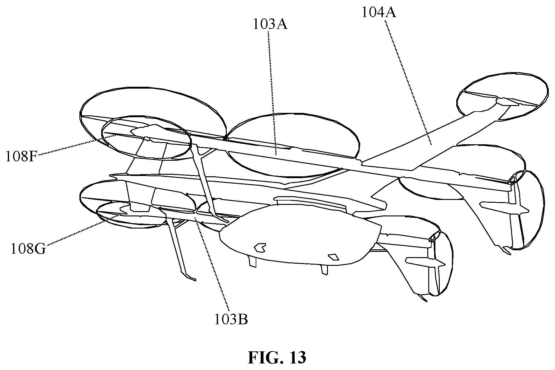 Patent US11772786 Figure 11 – Method of flight control in a vertical takeoff and landing aerial vehicle with angled propellers