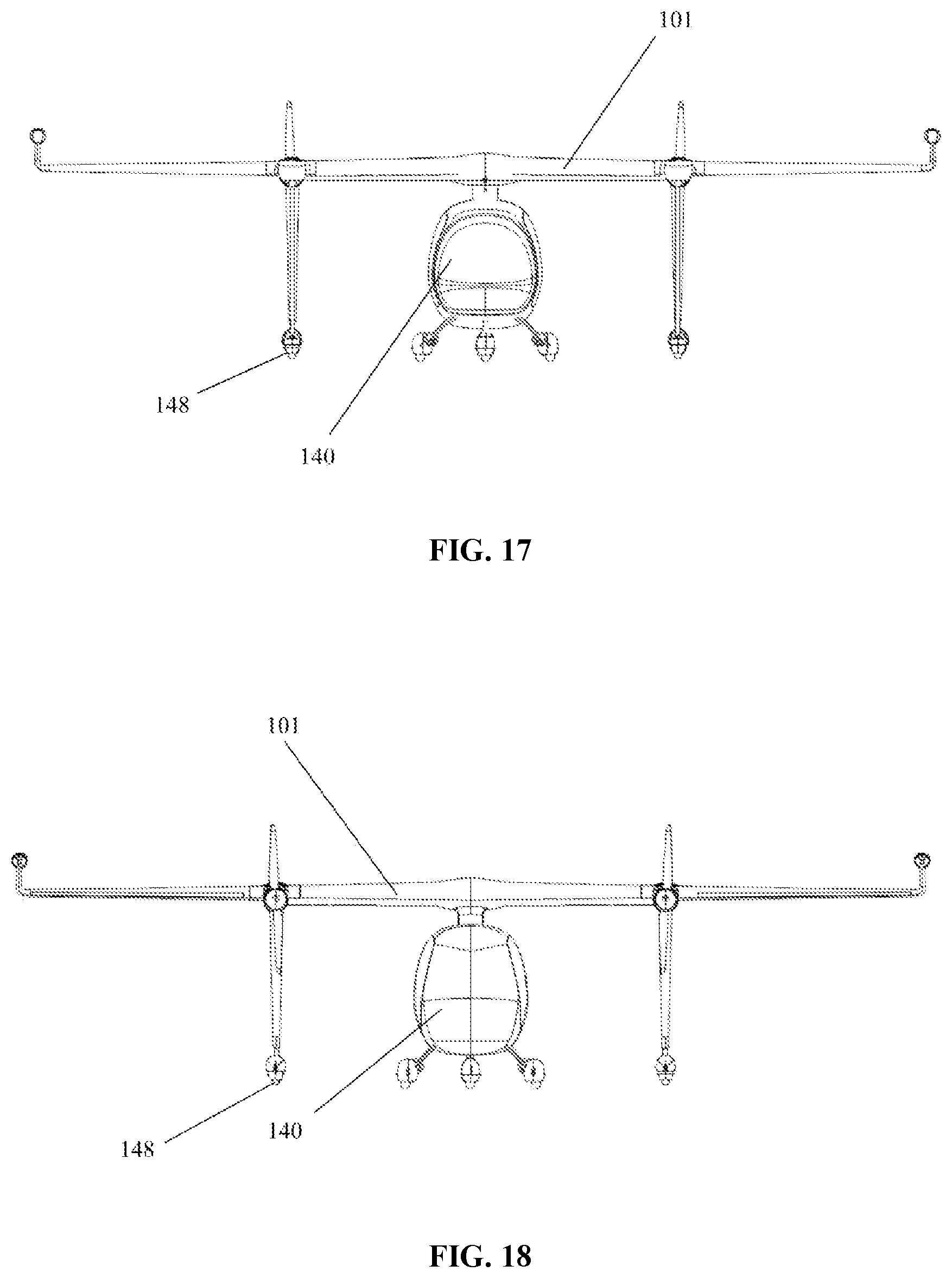 Patent US11772786 Figure 14 – Method of flight control in a vertical takeoff and landing aerial vehicle with angled propellers