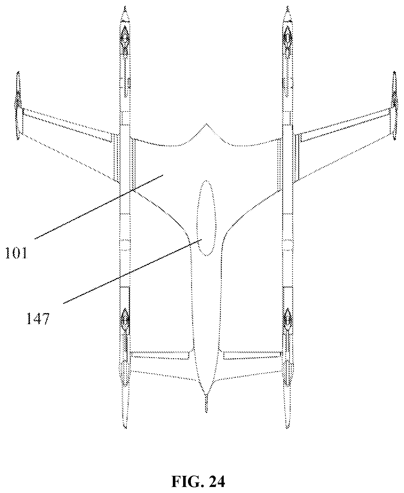 Patent US11772786 Figure 18 – Method of flight control in a vertical takeoff and landing aerial vehicle with angled propellers