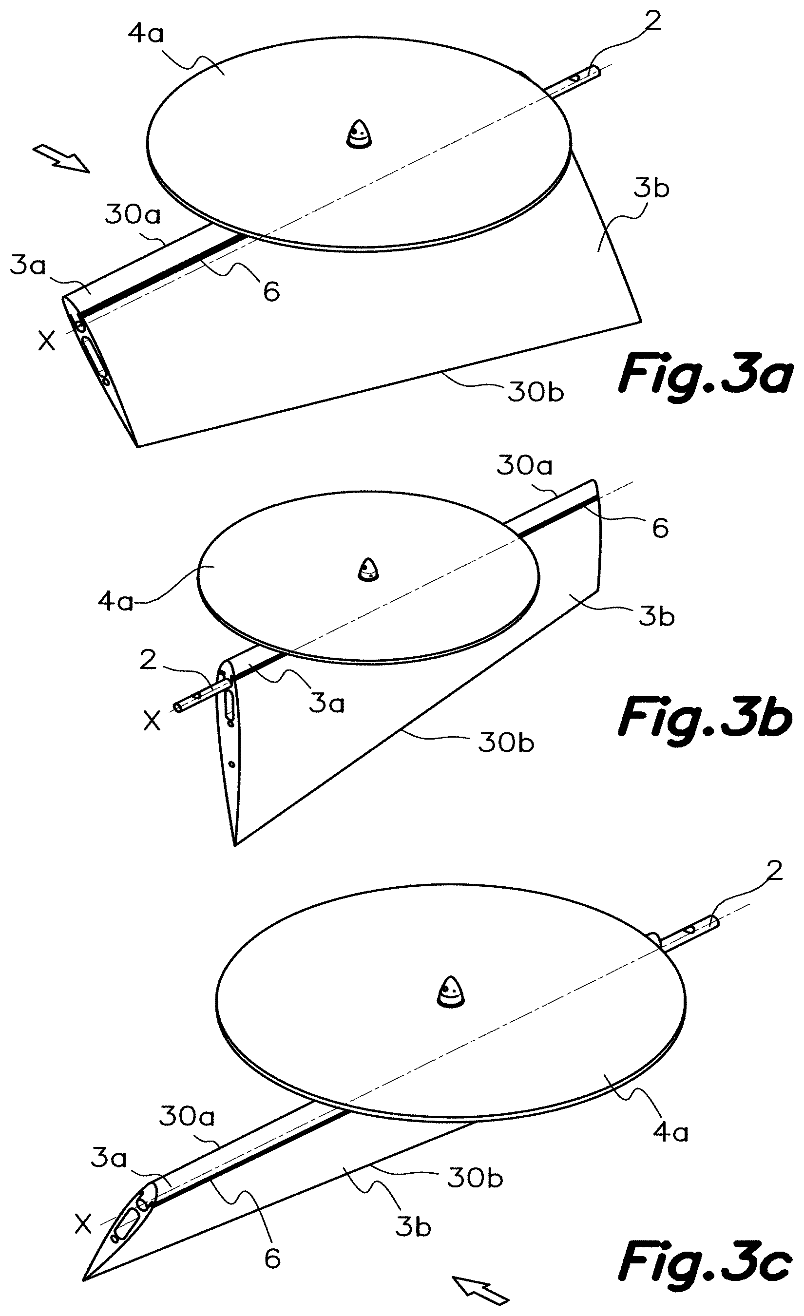 Patent US11772787 Figure 2 – Unmanned aerial vehicle with different flight modes