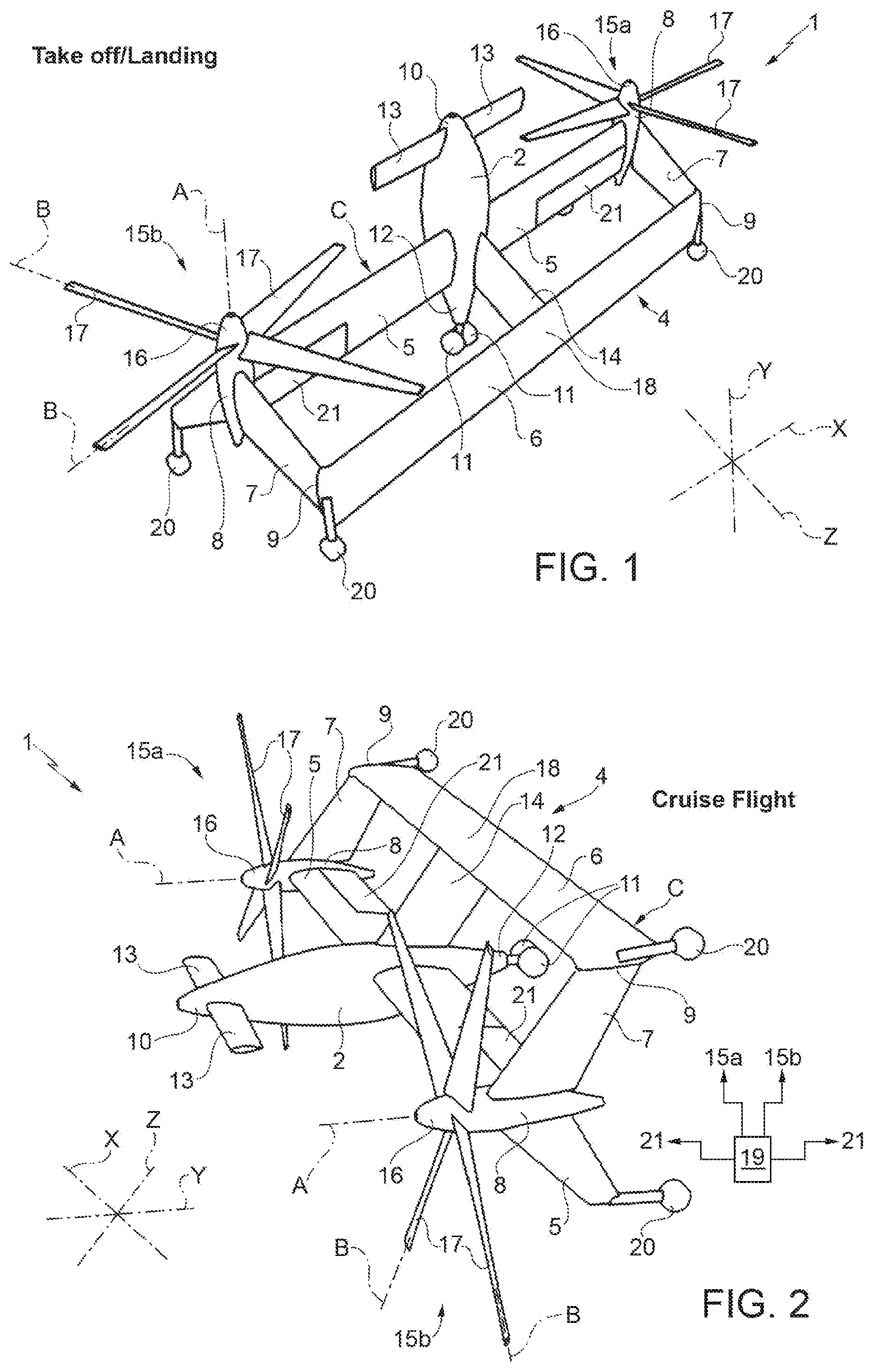 Patent US11772789 Figure 1 – Tail sitter