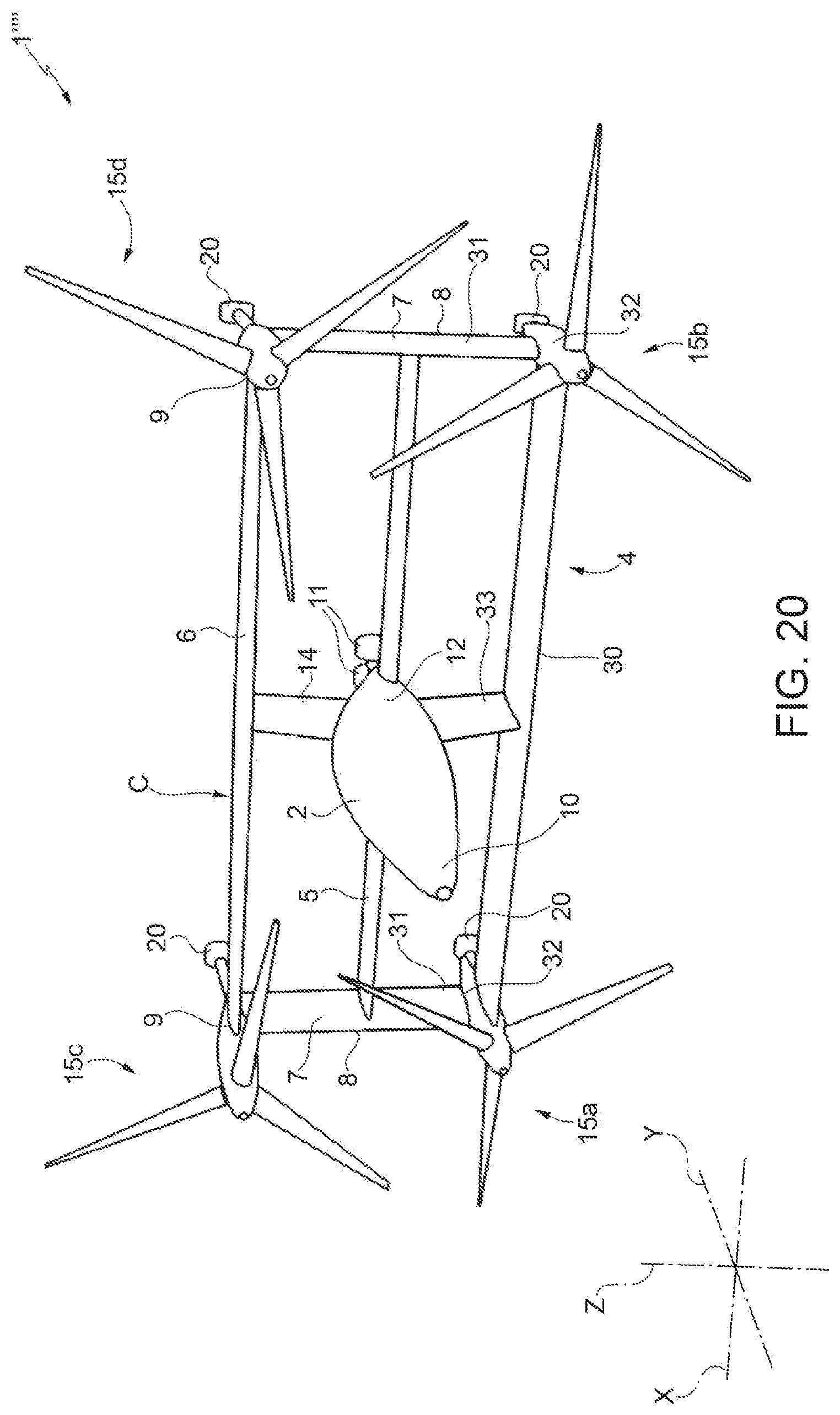 Patent US11772789 Figure 11 – Tail sitter