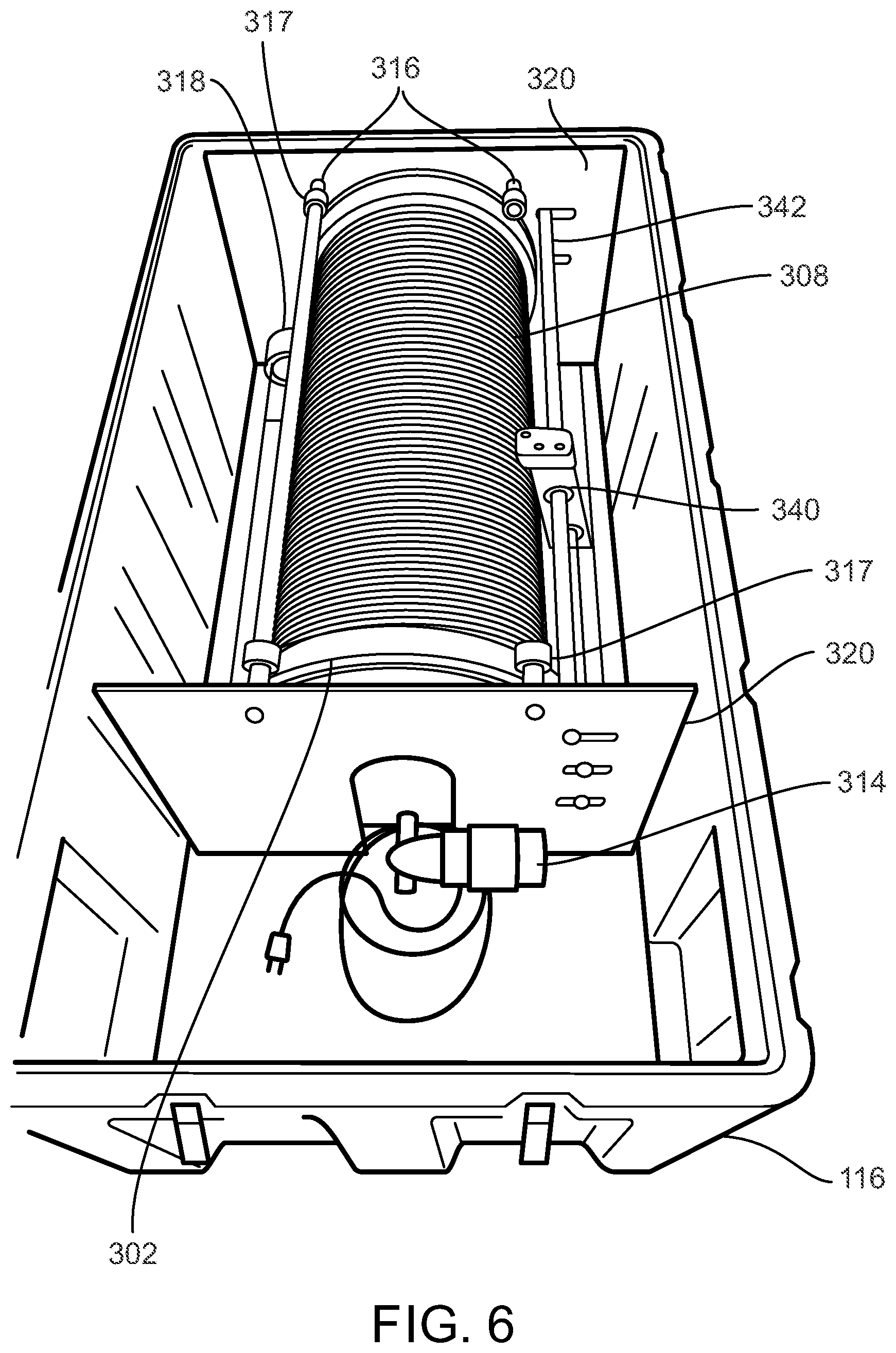 Patent US11772791 Figure 6 – Unmanned aerial vehicle tether system