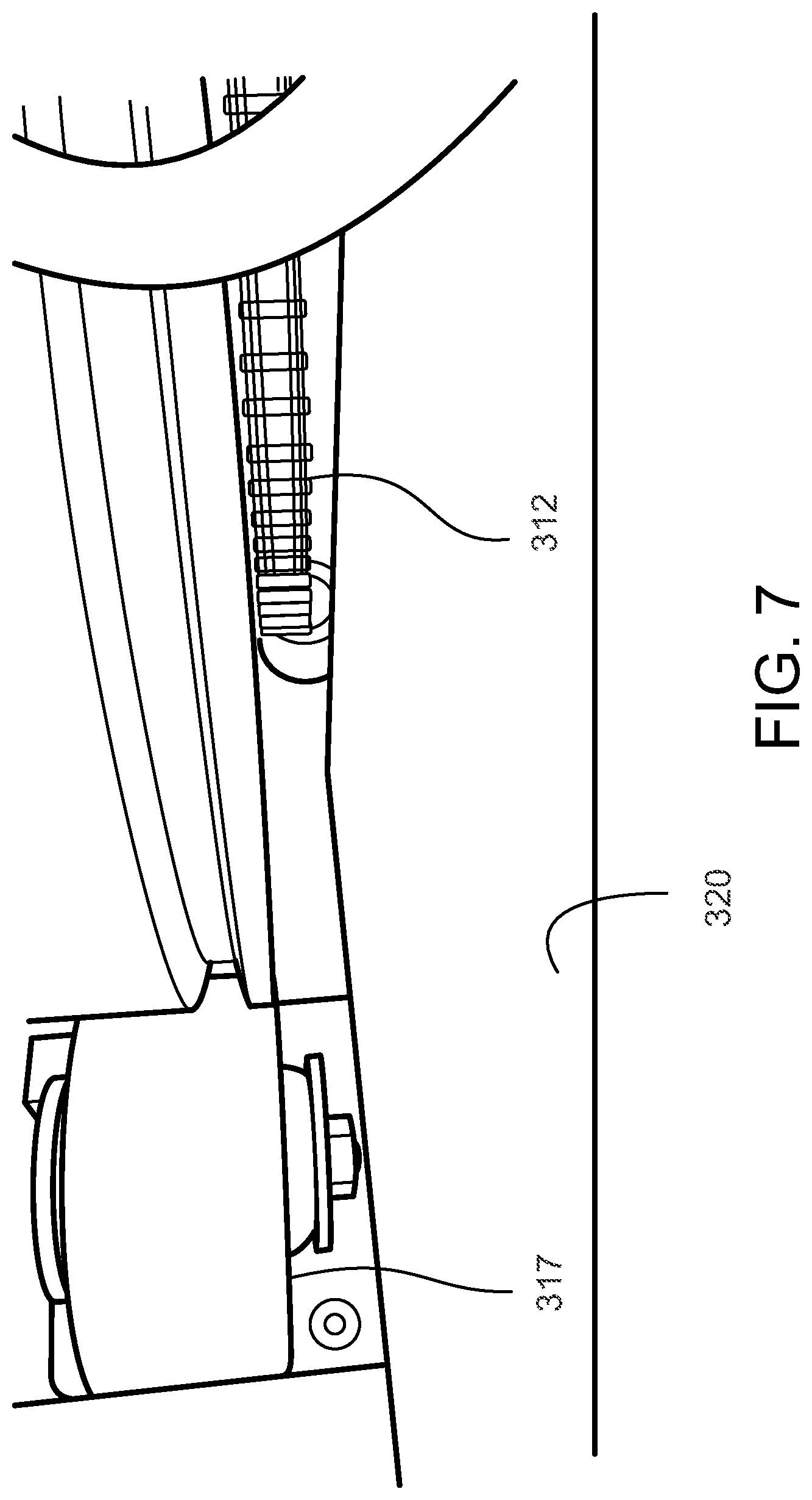 Patent US11772791 Figure 7 – Unmanned aerial vehicle tether system