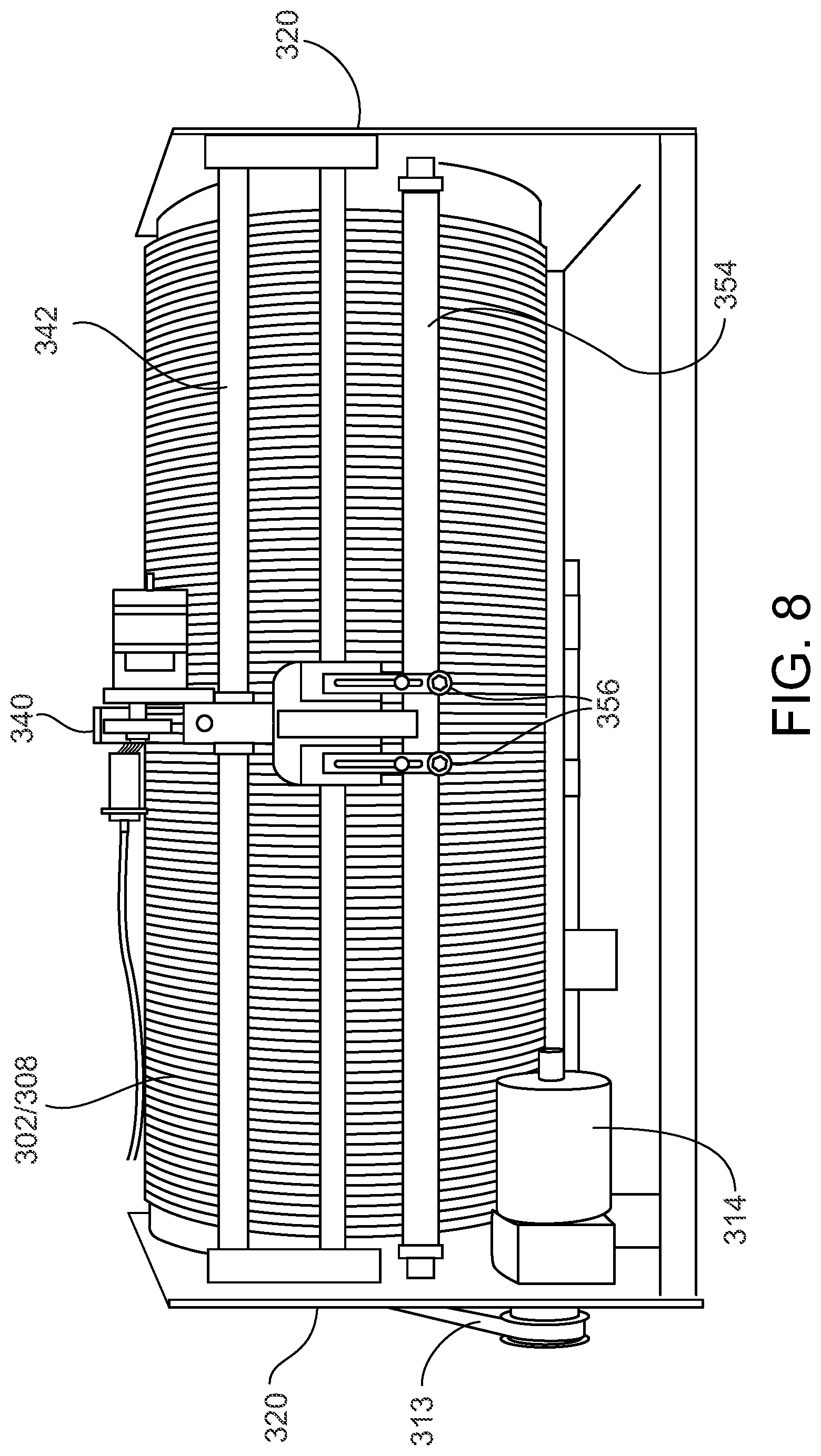 Patent US11772791 Figure 8 – Unmanned aerial vehicle tether system