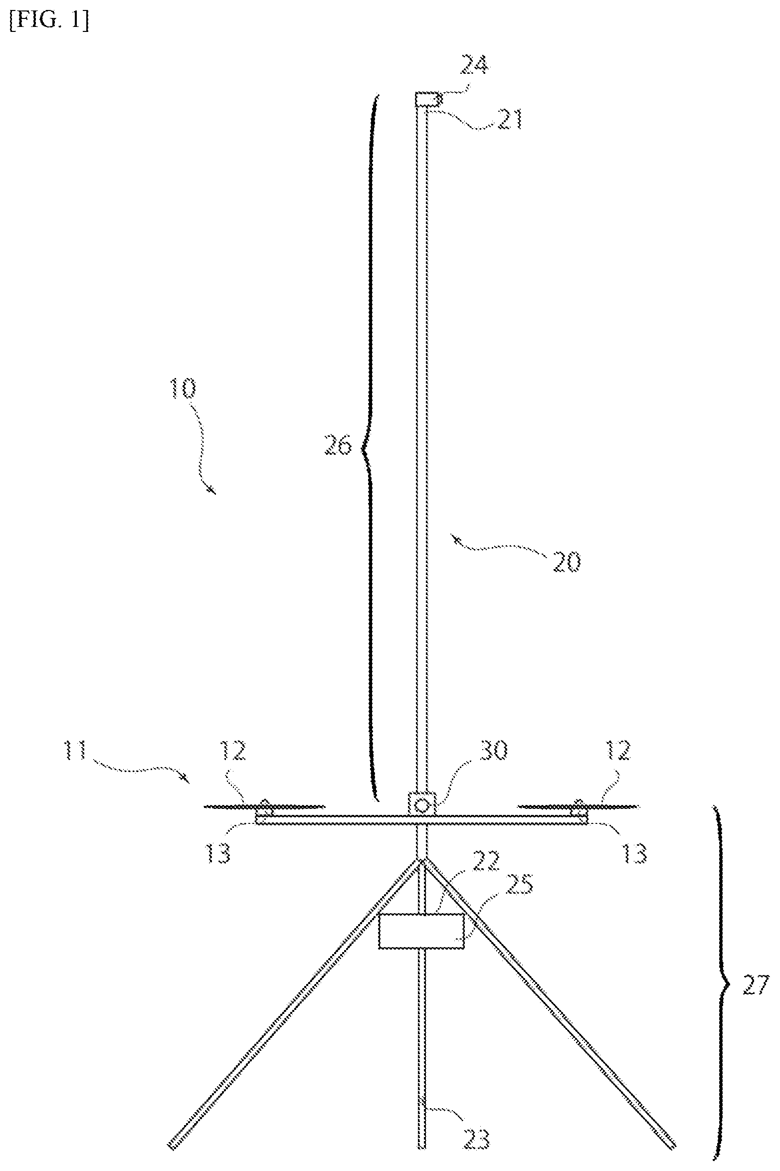 Patent US11772793 Figure 1 – Flying object with elongated body