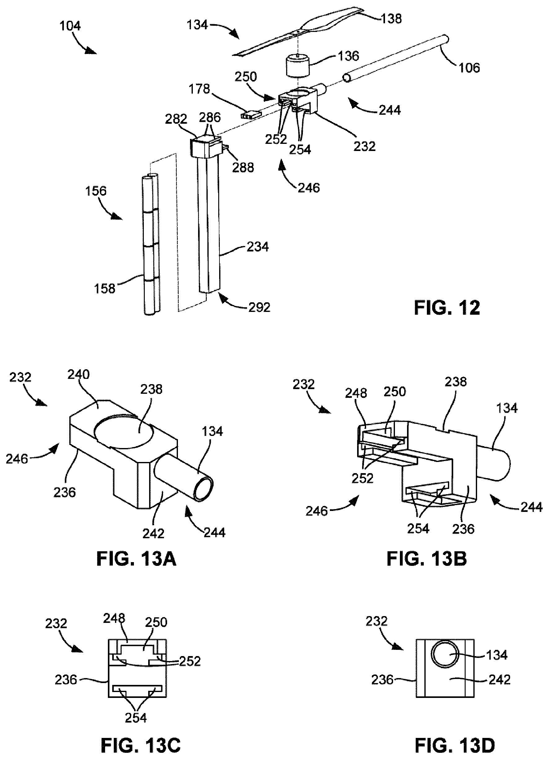 Patent US11772794 Figure 9 – Pilotless transportation aerial-vehicle having distributed-batteries and powering method therefor
