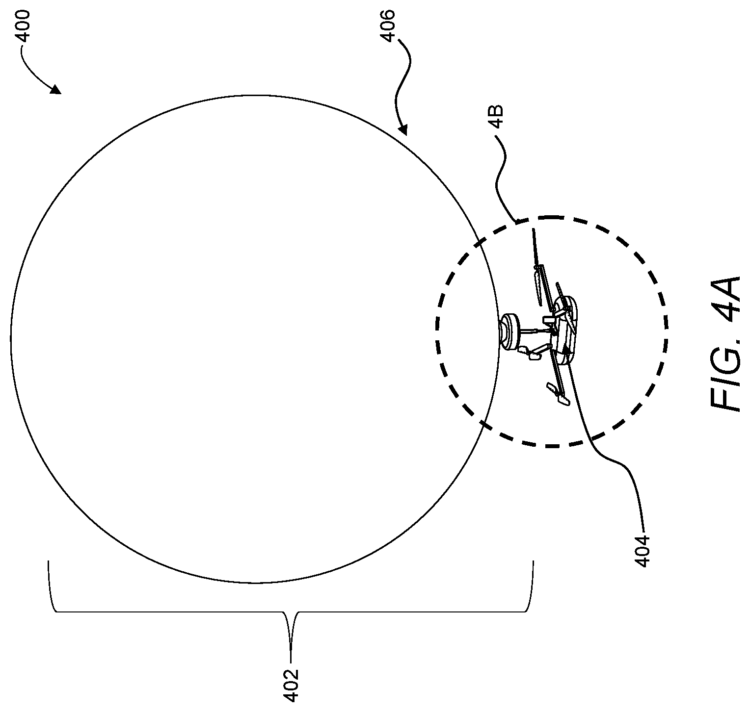 Patent US11772795 Figure 7 – Payload deployment from aerostats