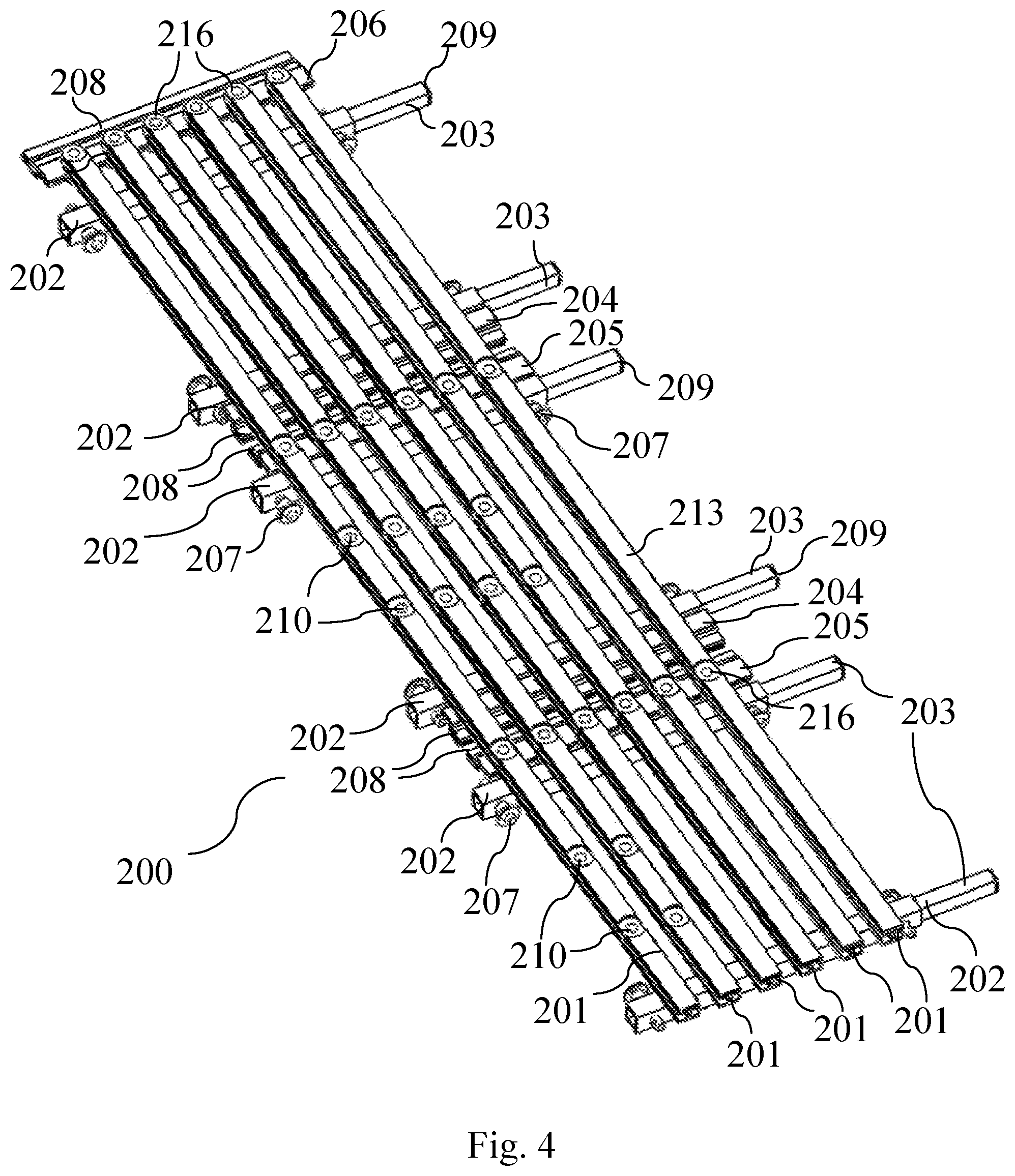 Patent US11772796 Figure 4 – System and method for mounting items to an aircraft floor
