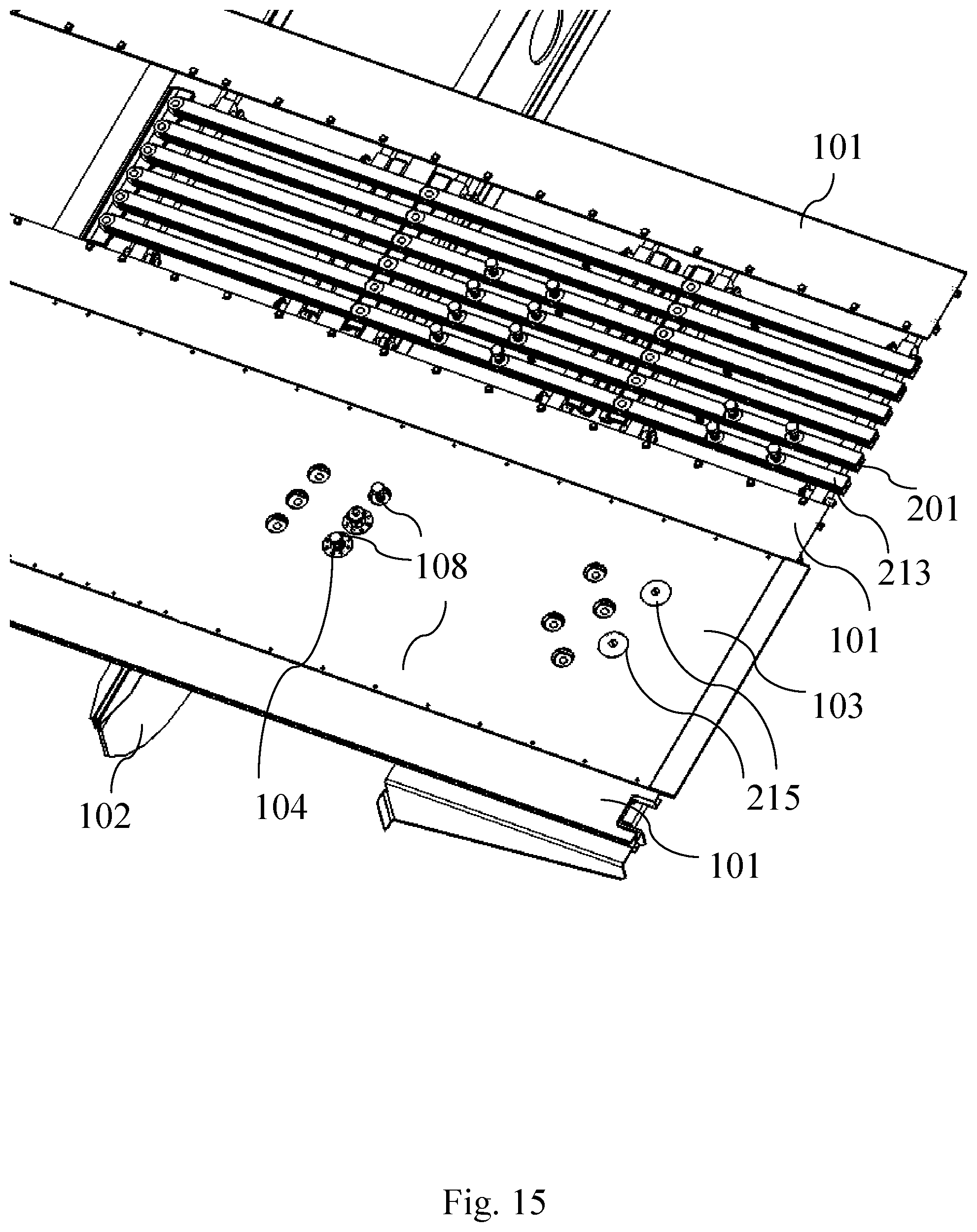 Patent US11772796 Figure 12 – System and method for mounting items to an aircraft floor