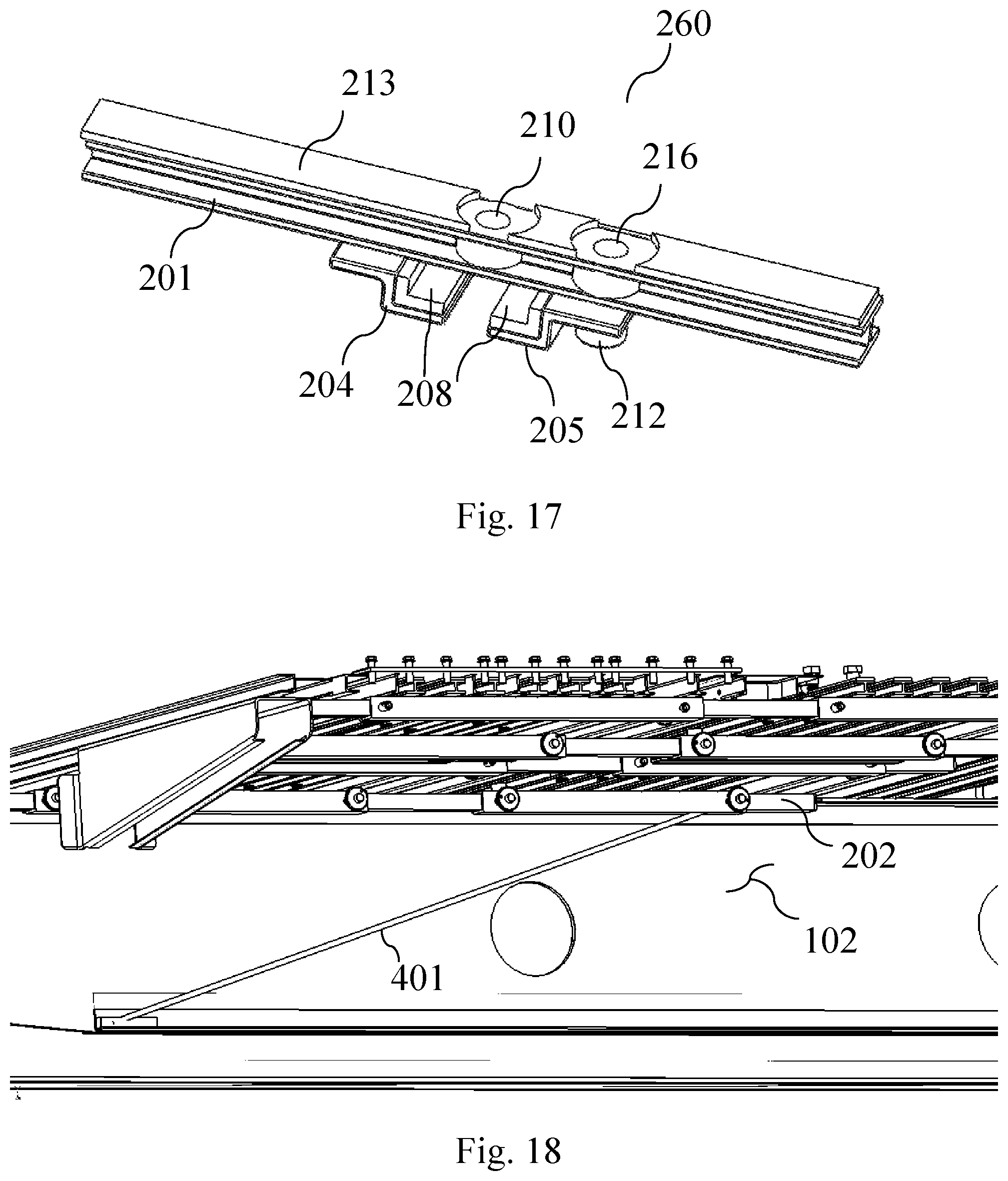Patent US11772796 Figure 14 – System and method for mounting items to an aircraft floor