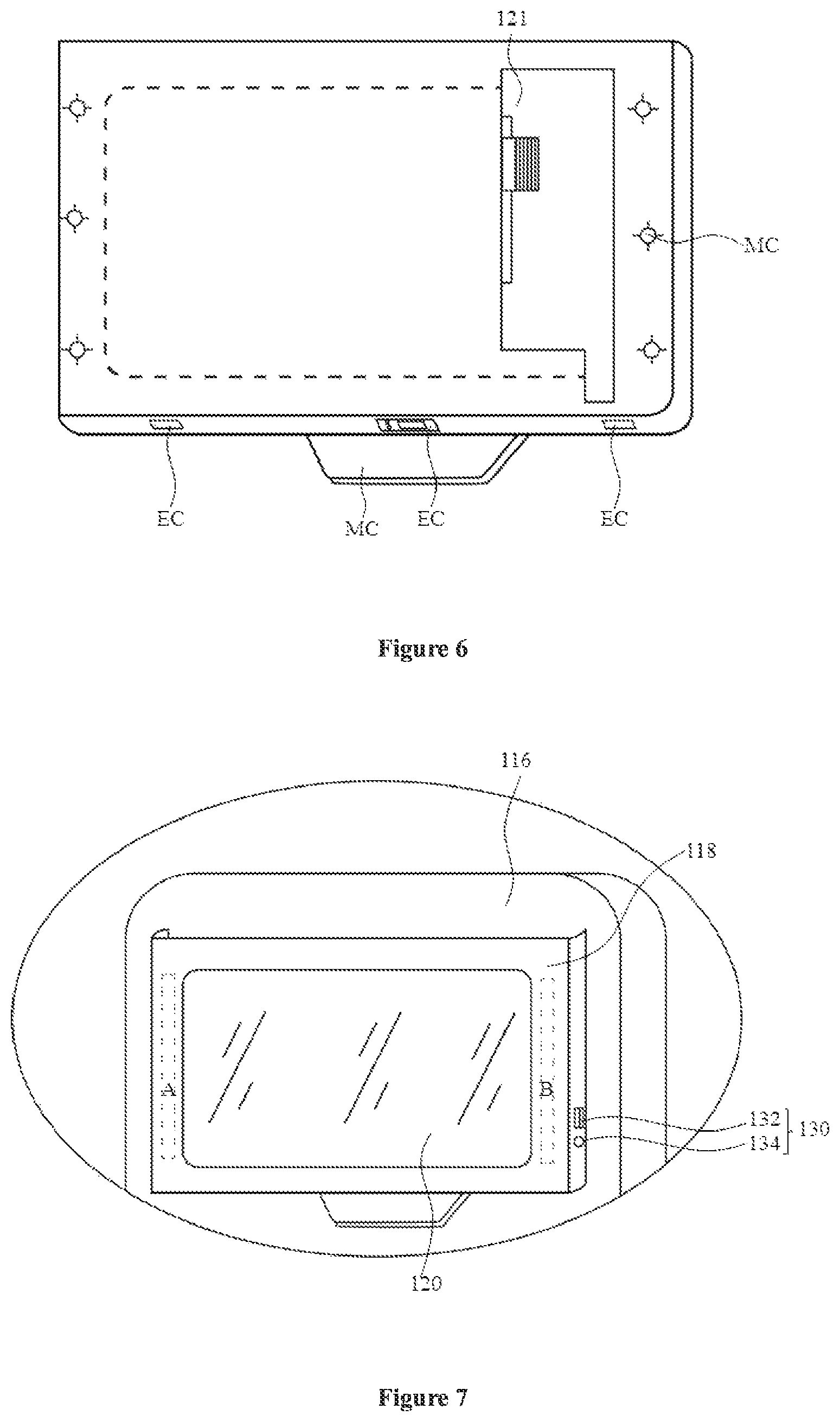 Patent US11772797 Figure 5 – Integrated aircraft passenger entertainment device, aircraft passenger seat and aircraft