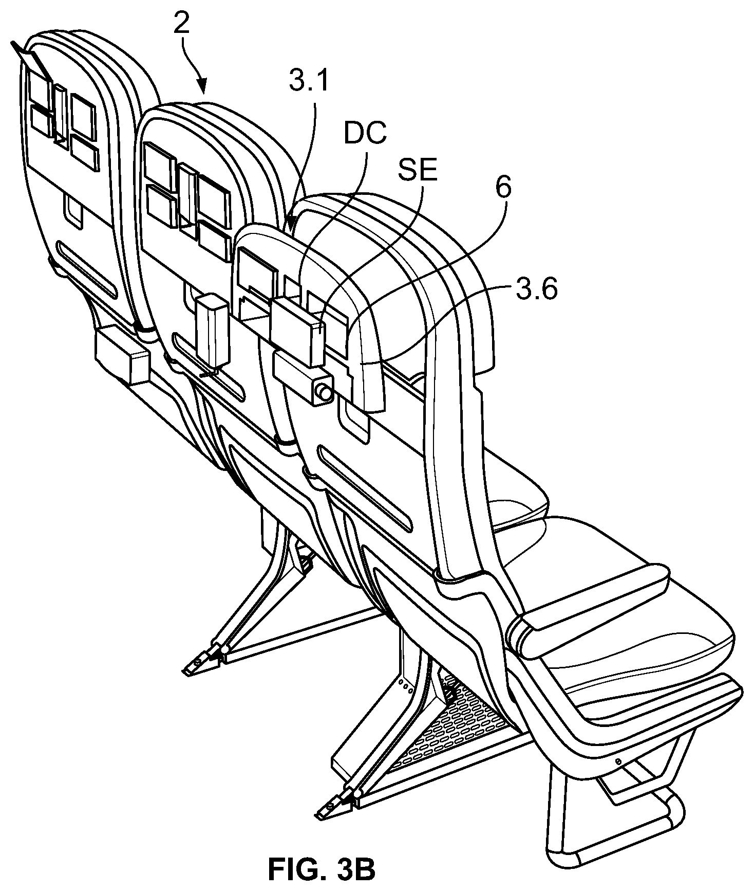 Patent US11772799 Figure 3 – Seatback for a vehicle seat
