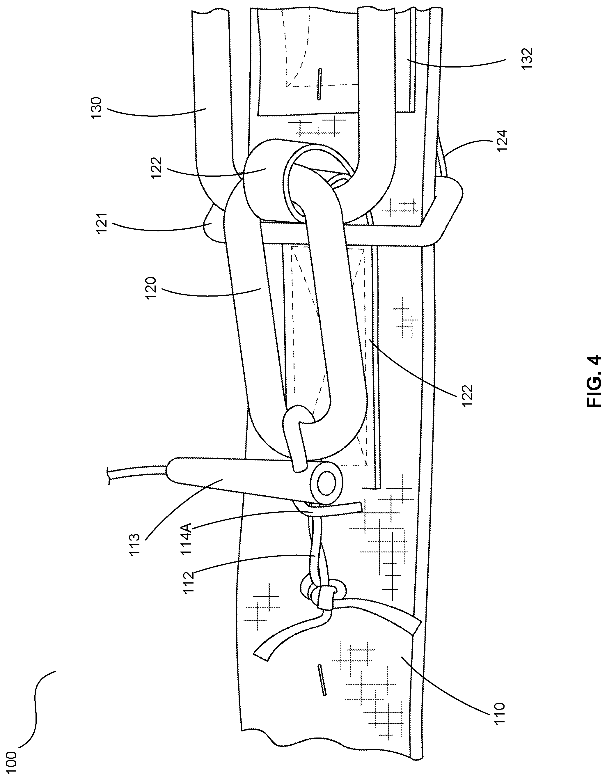 Patent US11772802 Figure 5 – Ring release systems and methods utilizing a removable pin