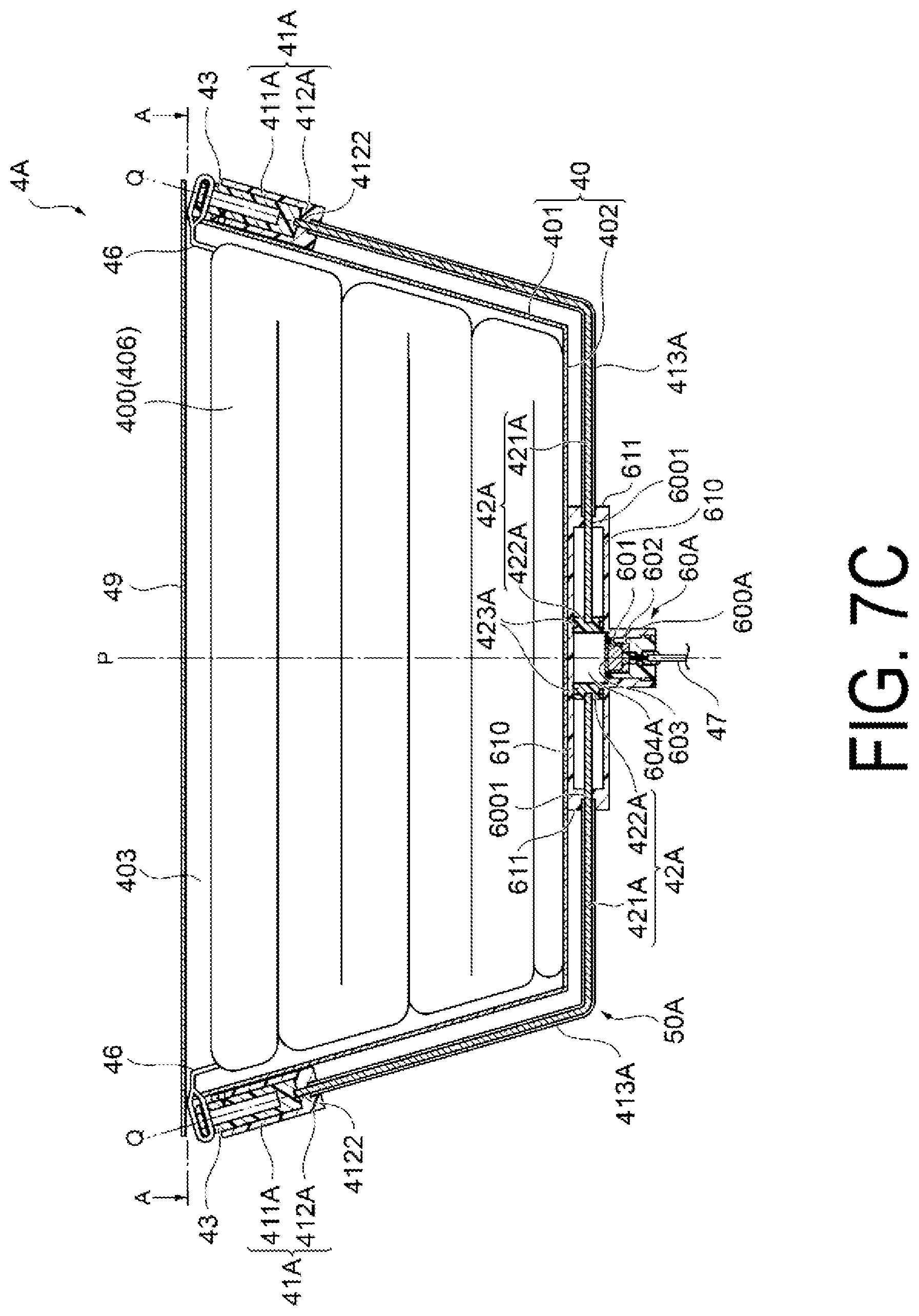 Patent US11772803 Figure 11 – Parachute device, flight device, and flying body ejection mechanism