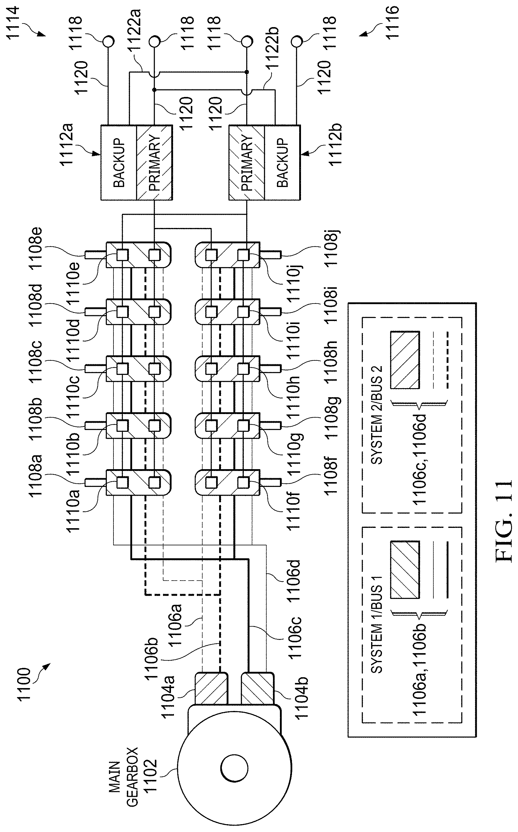 Patent US11772807 Figure 15 – Electric distributed anti-torque architecture