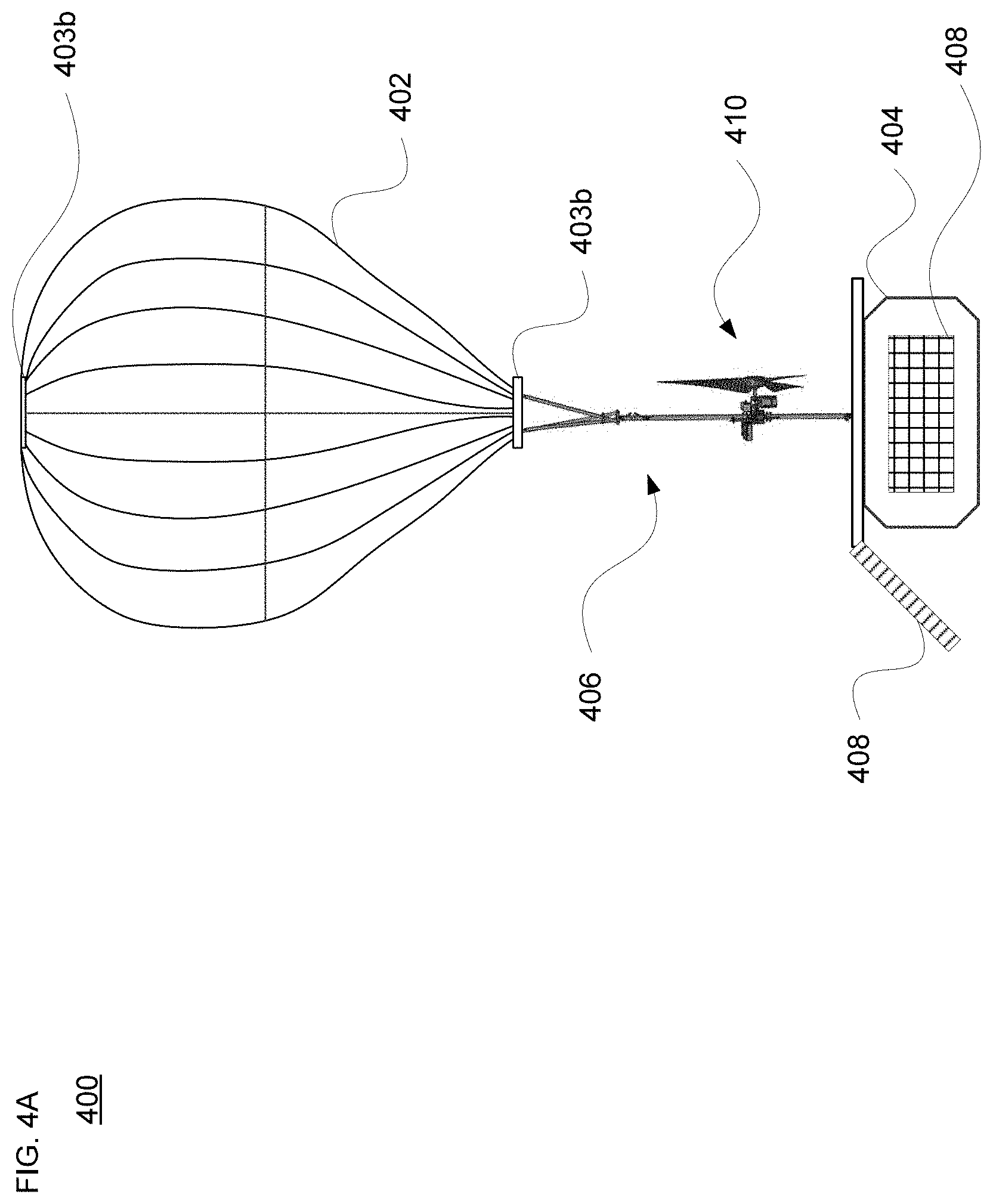 Patent US11772808 Figure 5 – Despin and rotational control architectures for lighter-than-air high altitude platforms