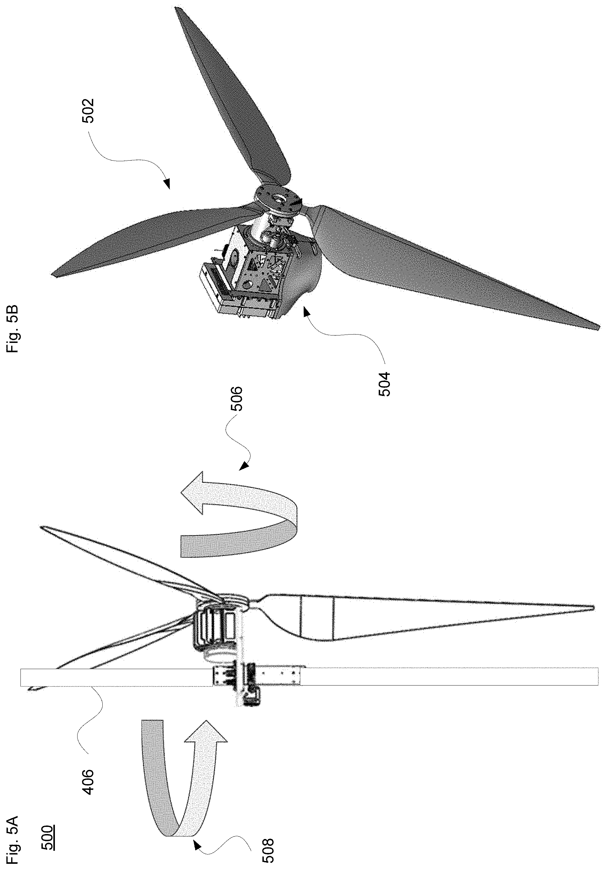 Patent US11772808 Figure 8 – Despin and rotational control architectures for lighter-than-air high altitude platforms