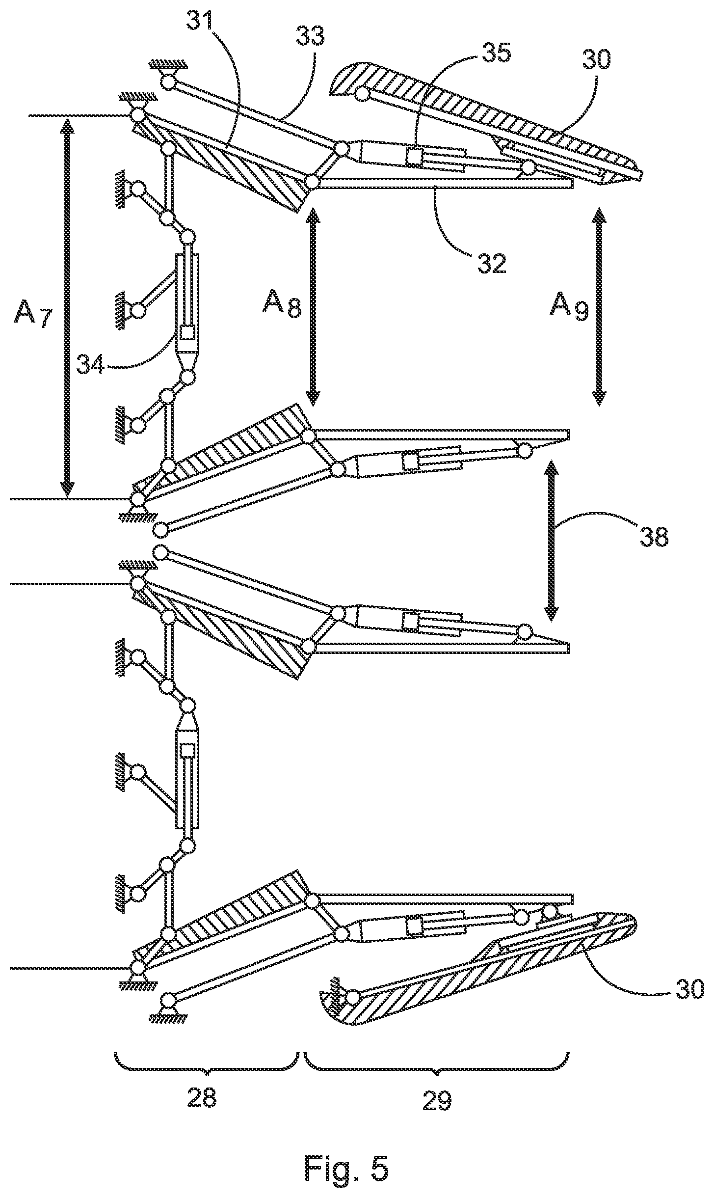 Patent US11772809 Figure 4 – Fuselage for an aircraft with fuselage-integrated tailplane