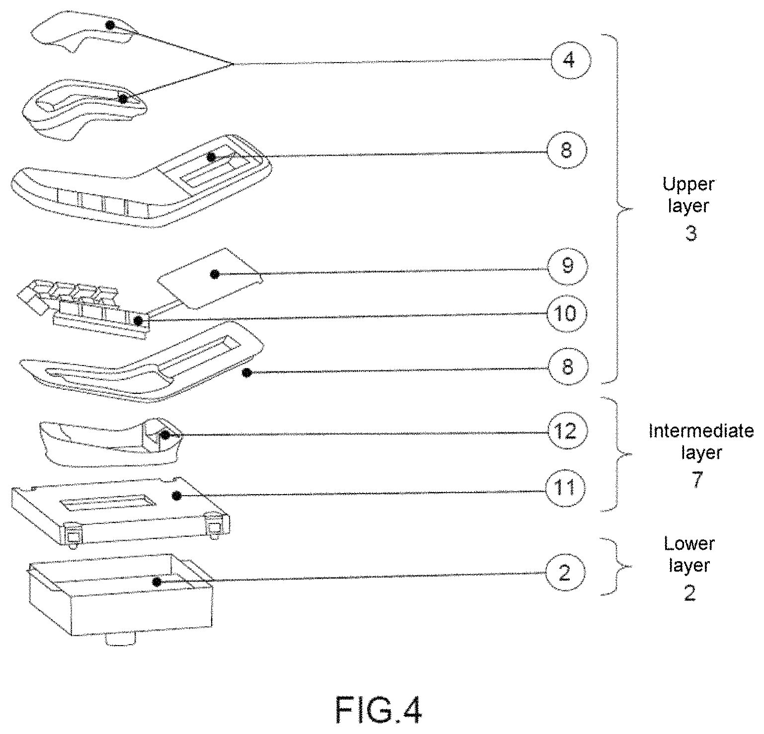 Patent US11772811 Figure 3 – System for remote interaction with a pointing means of an aircraft cockpit display system