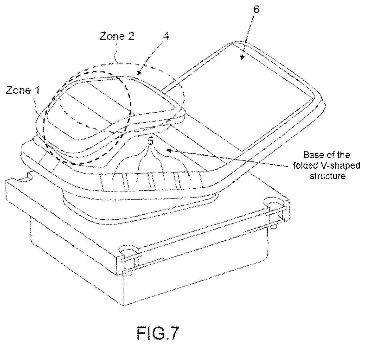 Patent US11772811 Figure 6 – System for remote interaction with a pointing means of an aircraft cockpit display system