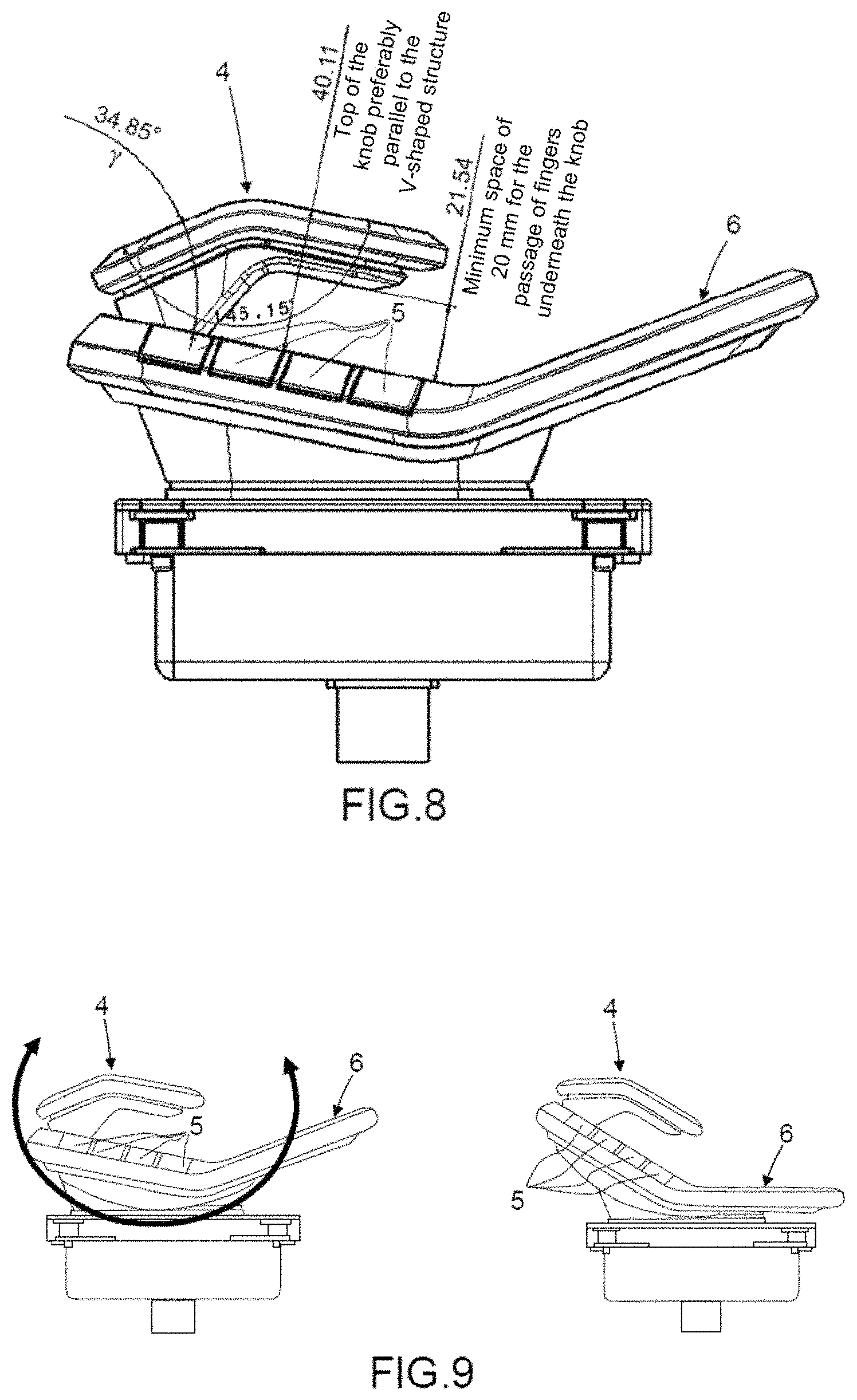Patent US11772811 Figure 7 – System for remote interaction with a pointing means of an aircraft cockpit display system