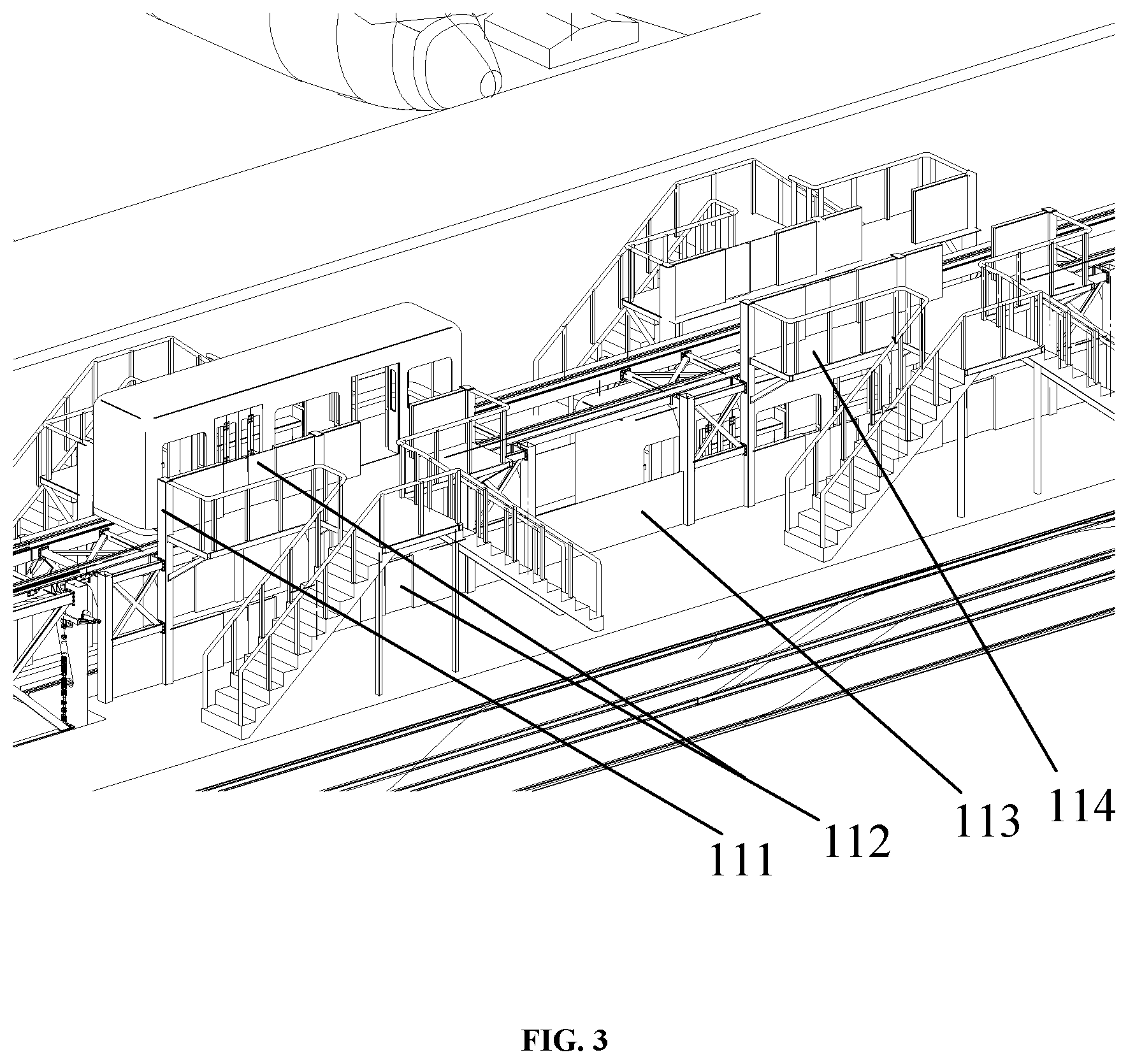 Patent US11772818 Figure 3 – Unmanned, rapid and circular transportation system for airport passengers and luggage