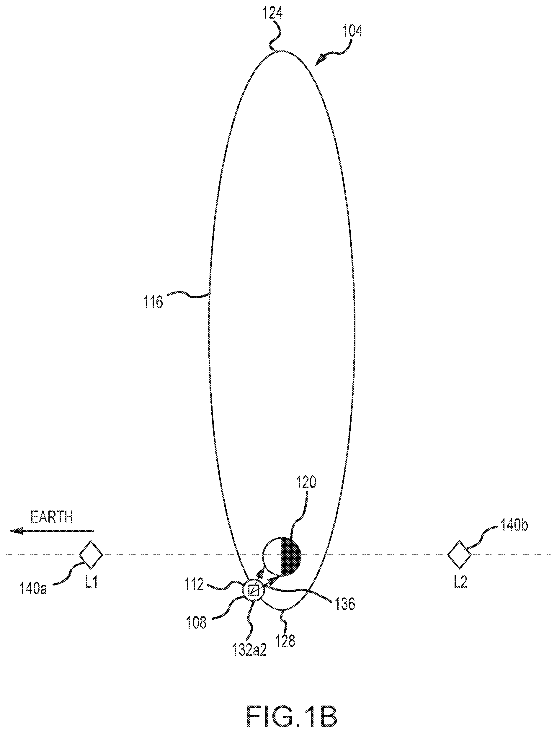 Patent US11772824 Figure 2 – Systems and methods for hybrid lunar surface and space domain situational awareness