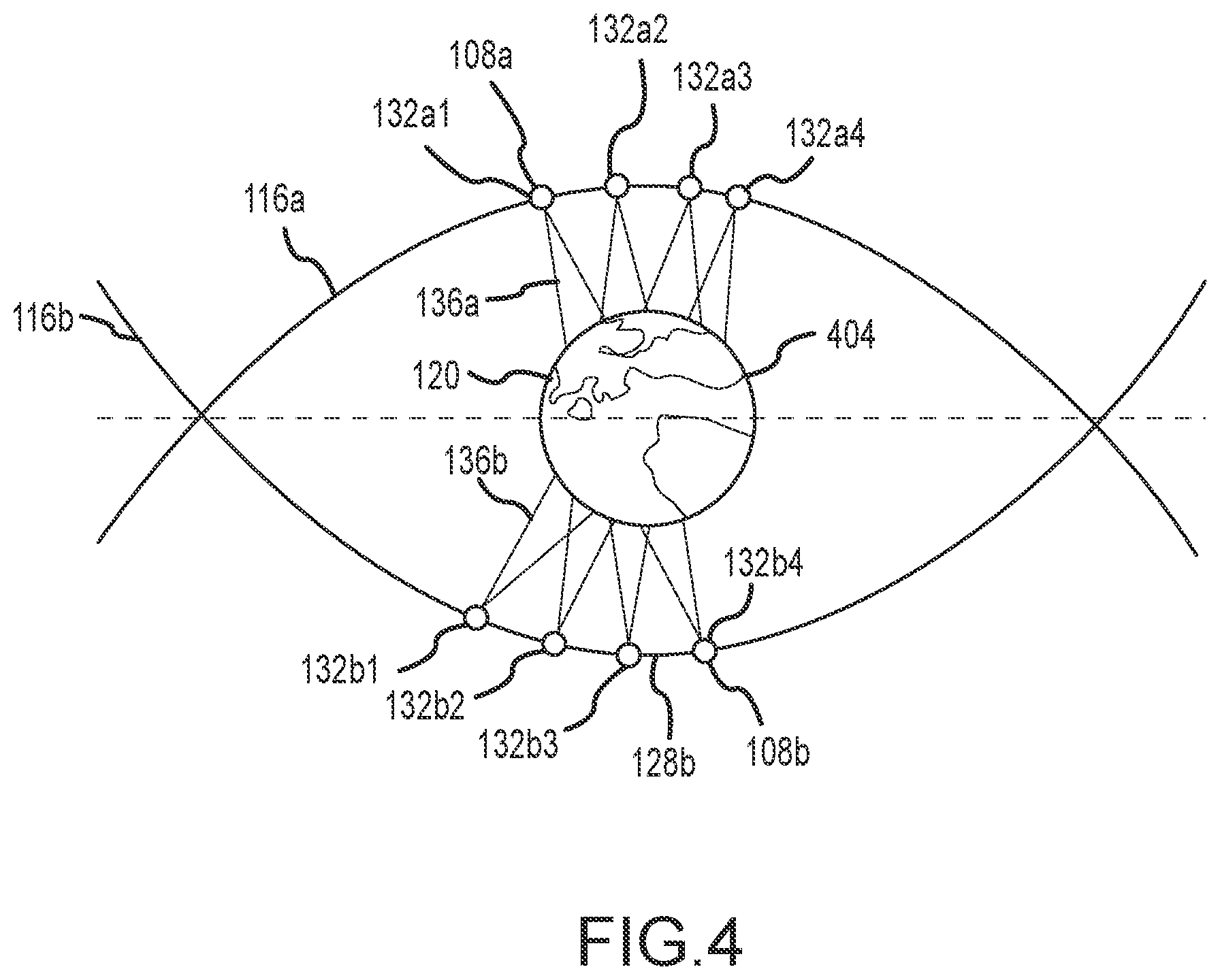 Patent US11772824 Figure 5 – Systems and methods for hybrid lunar surface and space domain situational awareness