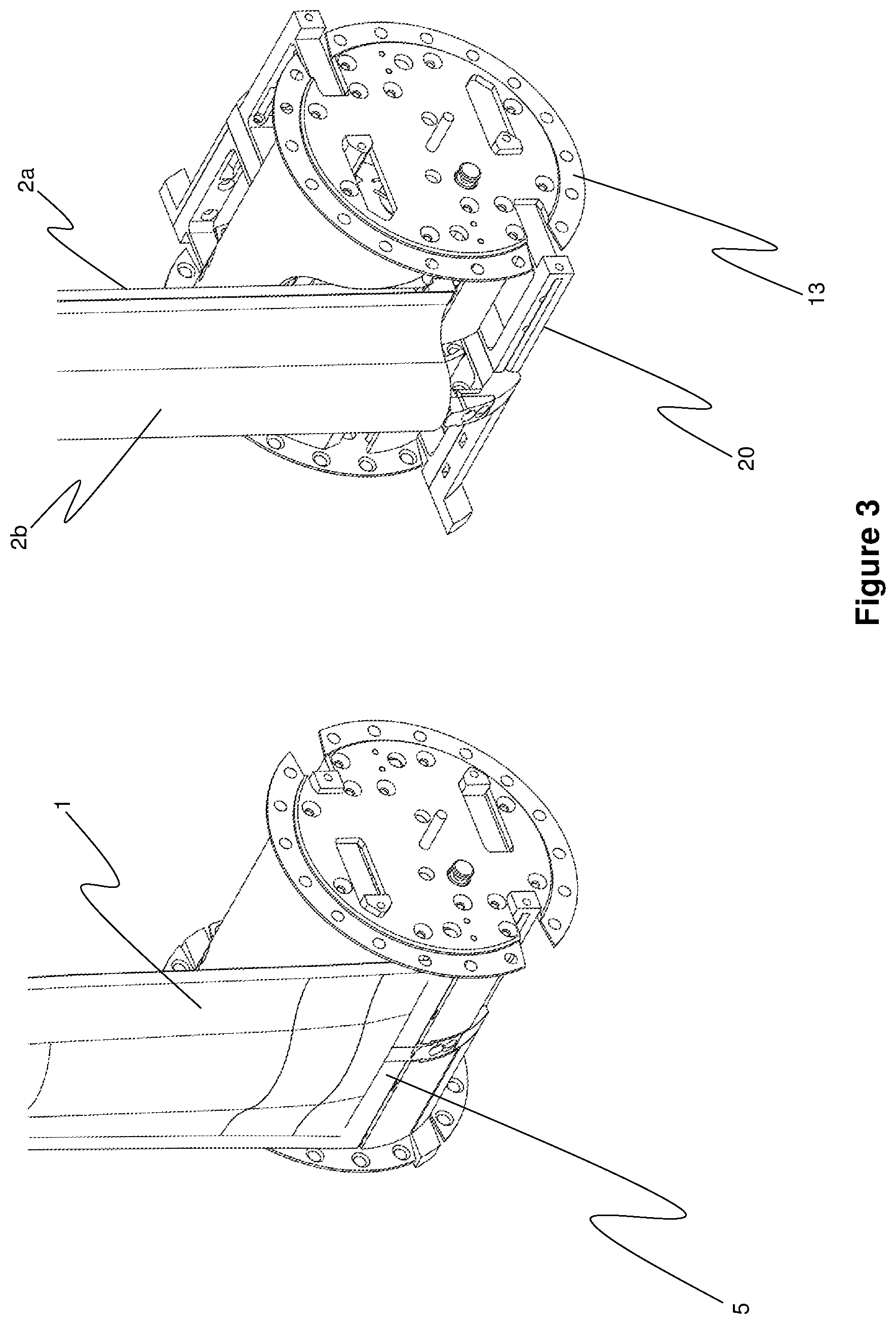 Patent US11772827 Figure 3 – Device and method for unfolding a rolled-up elongate hollow member