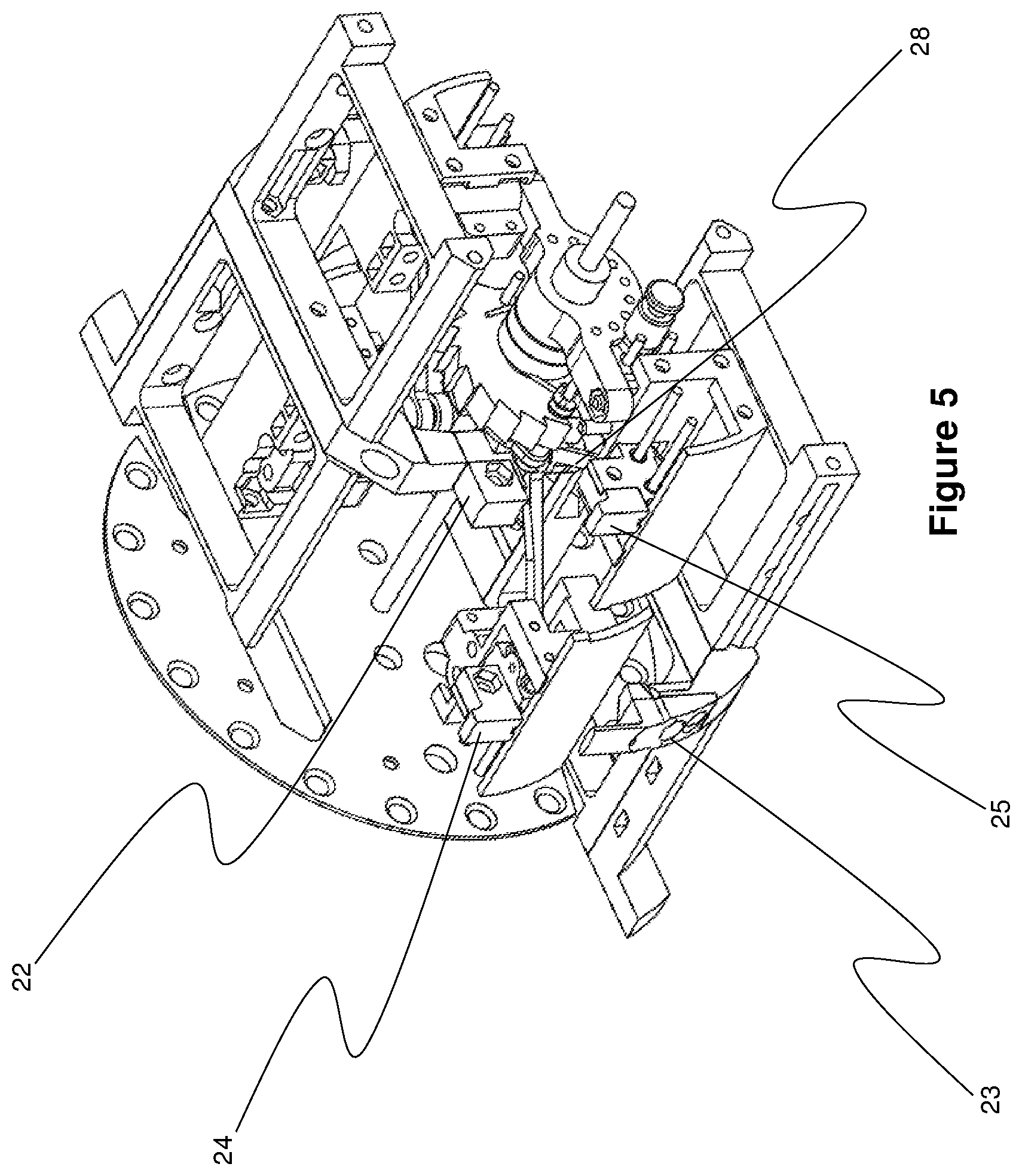 Patent US11772827 Figure 5 – Device and method for unfolding a rolled-up elongate hollow member