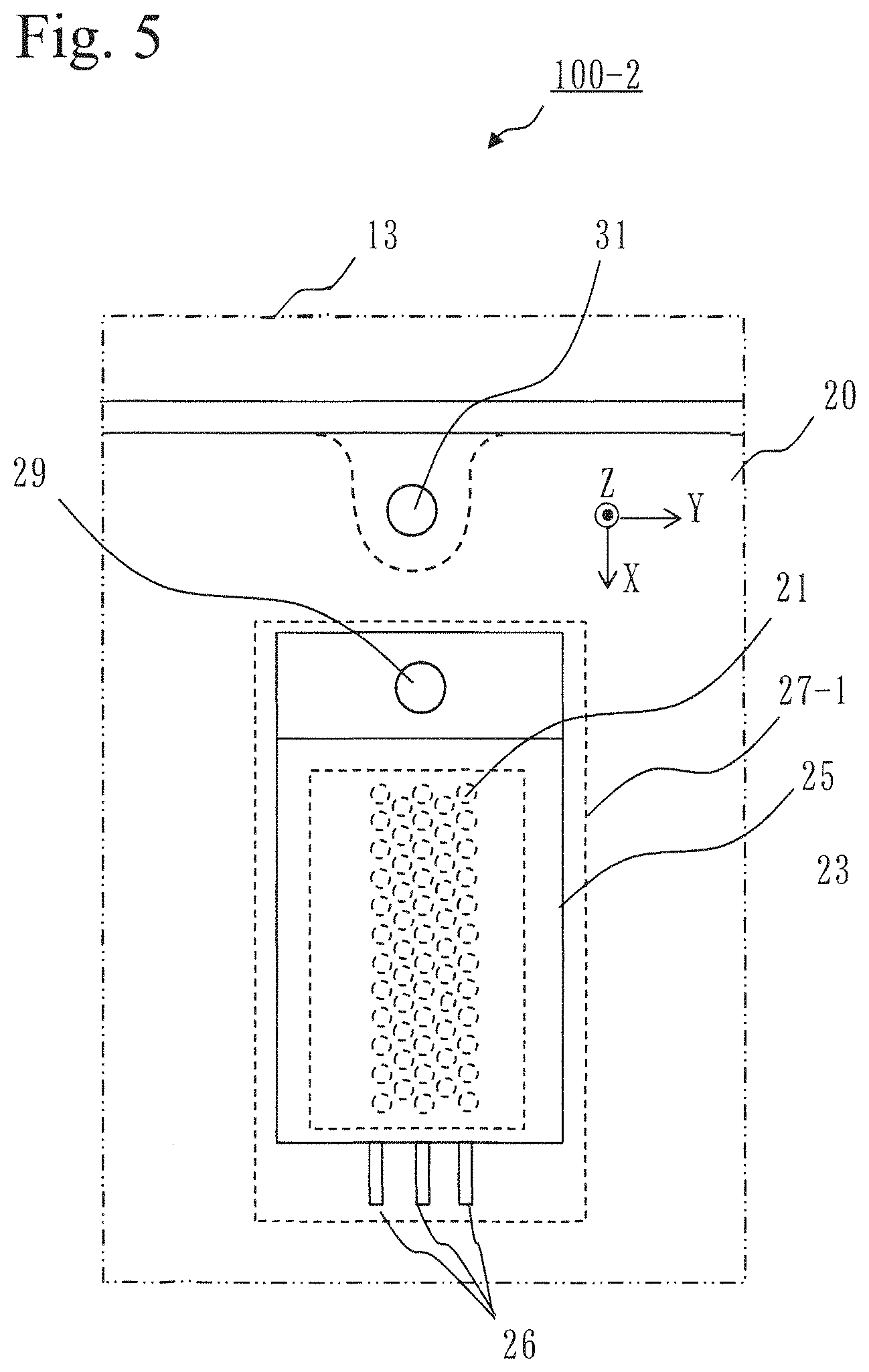 Patent US11772829 Figure 5 – Power supply device
