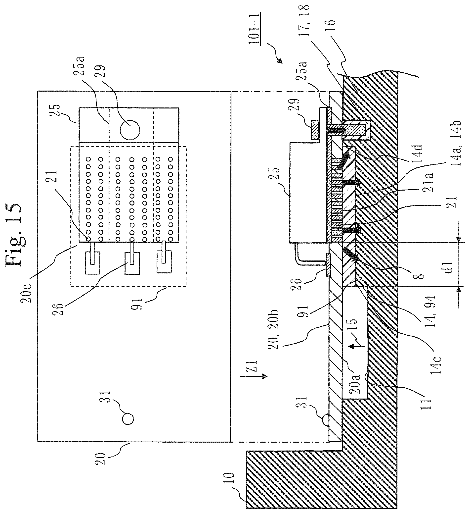 Patent US11772829 Figure 15 – Power supply device