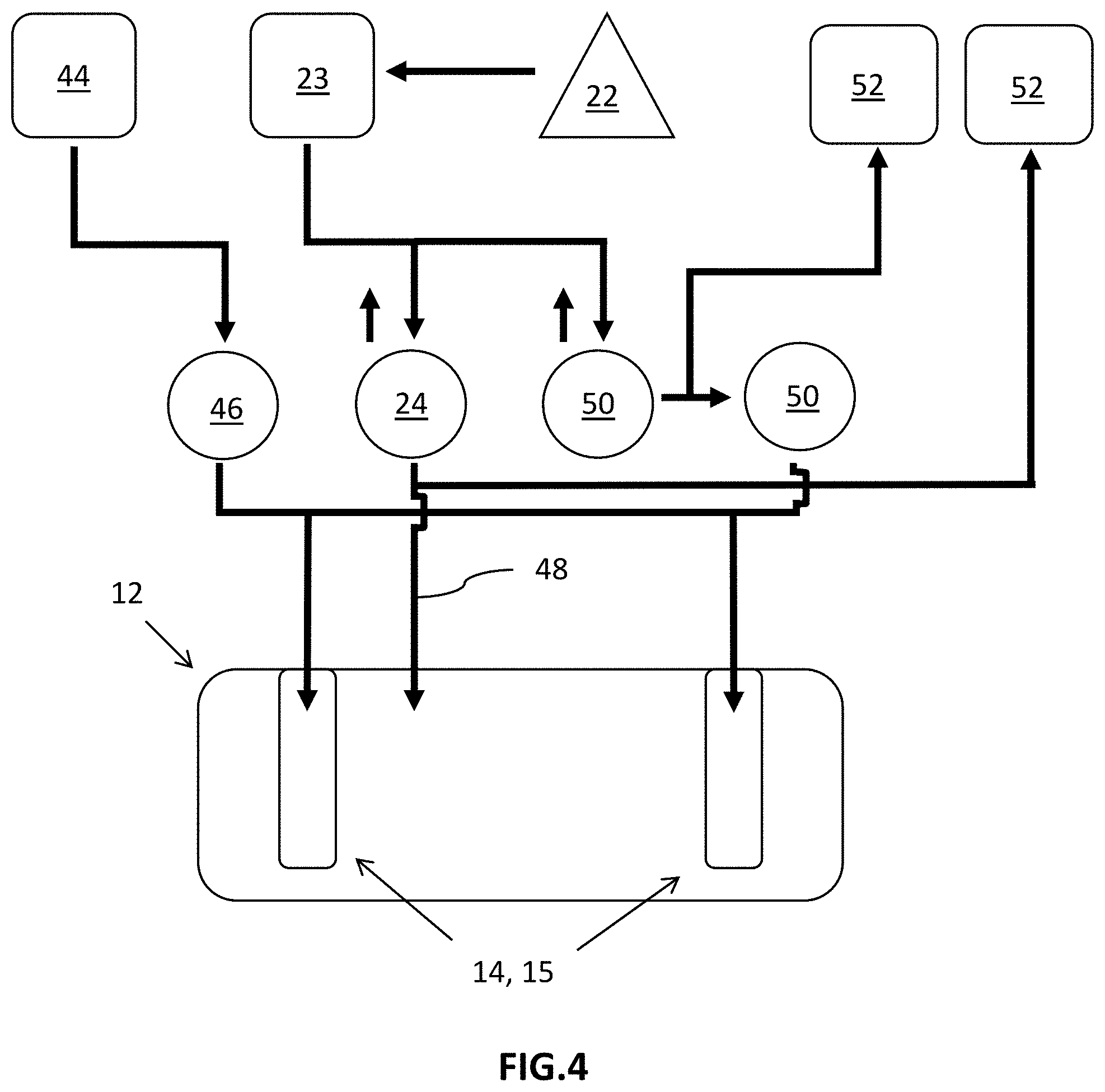 Patent US11772831 Figure 4 – Vacuum-controlled liquid delivery systems and methods for drawing liquid into containers