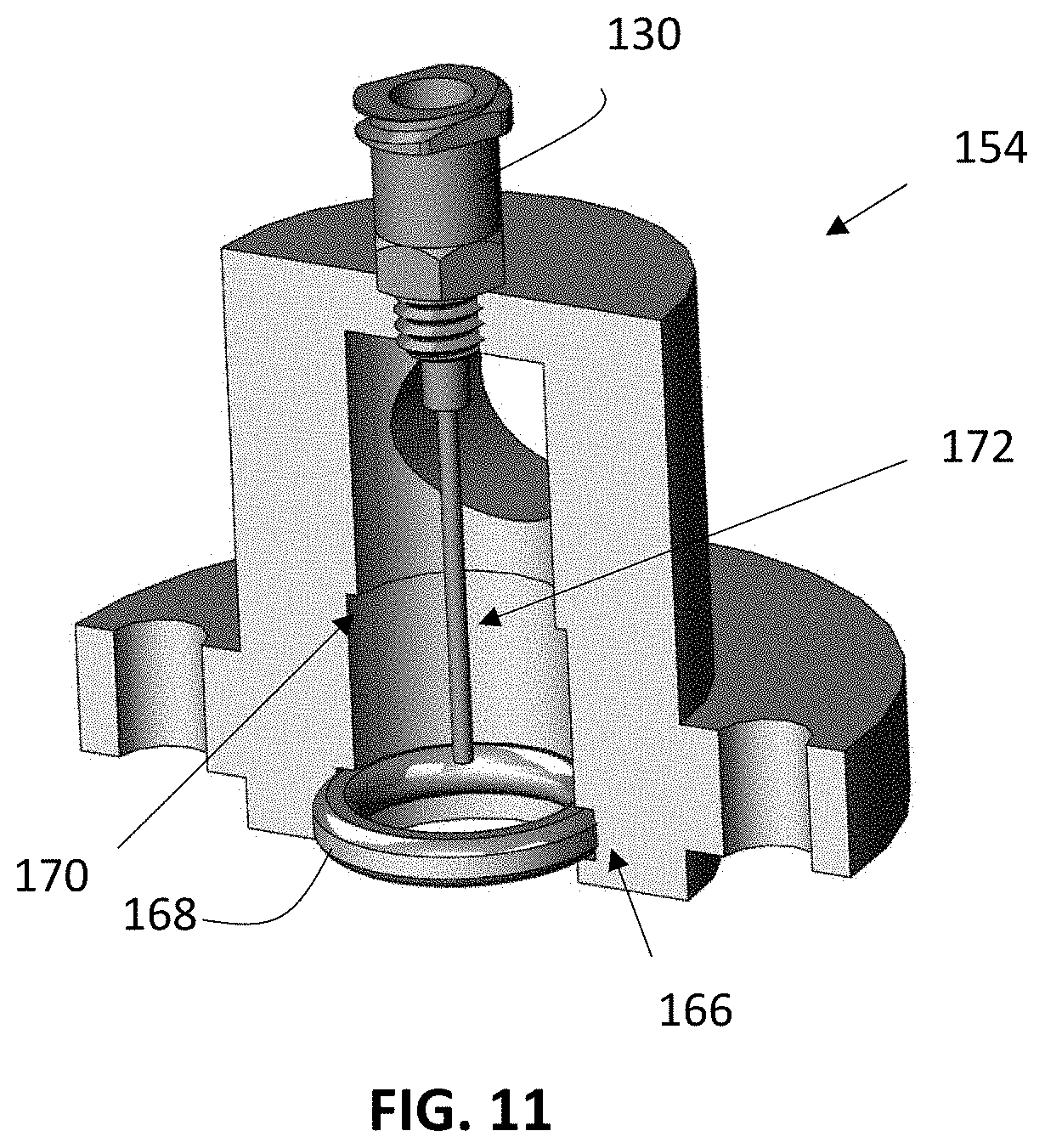 Patent US11772831 Figure 11 – Vacuum-controlled liquid delivery systems and methods for drawing liquid into containers