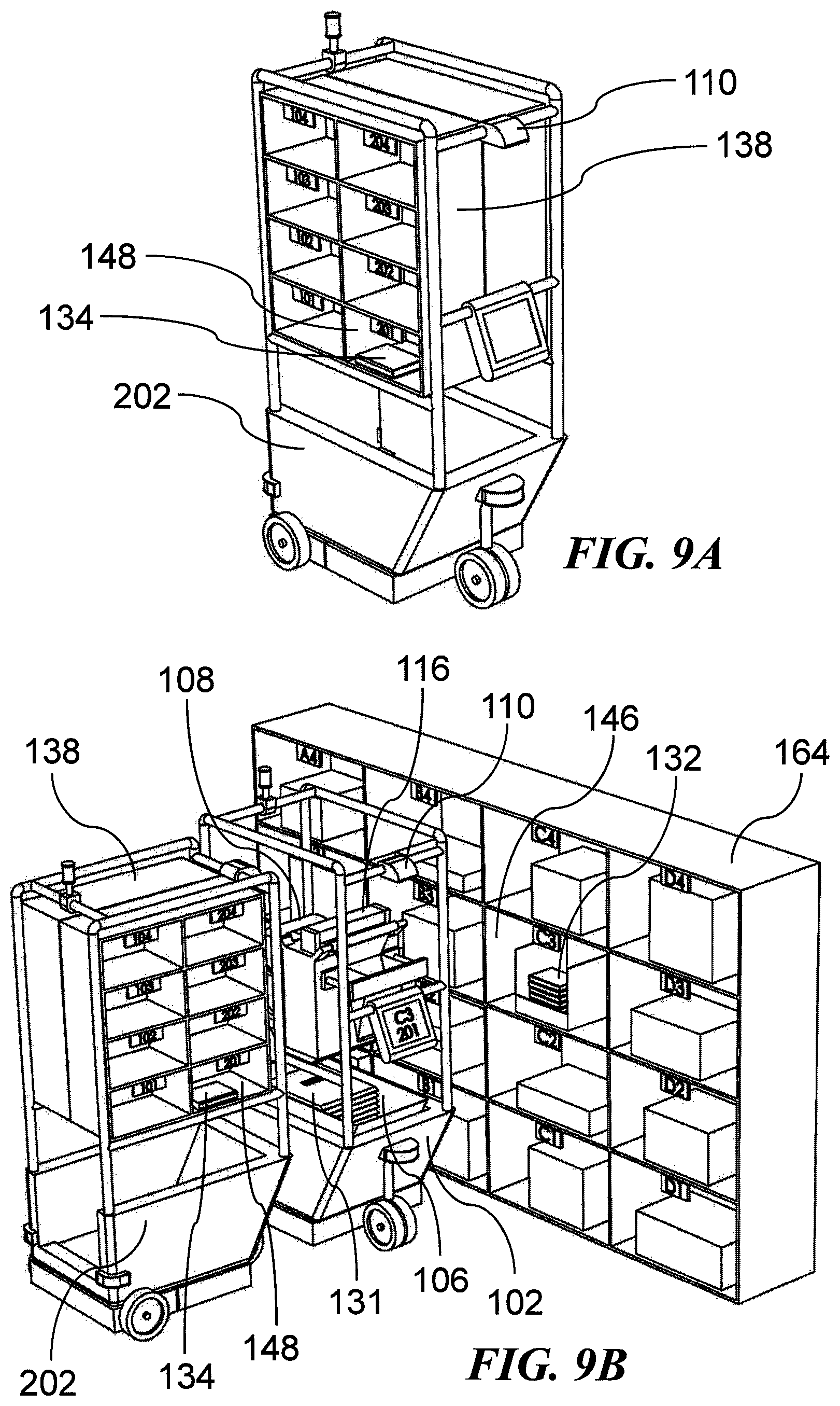 Patent US11772832 Figure 9 – Mobile packaging system and method