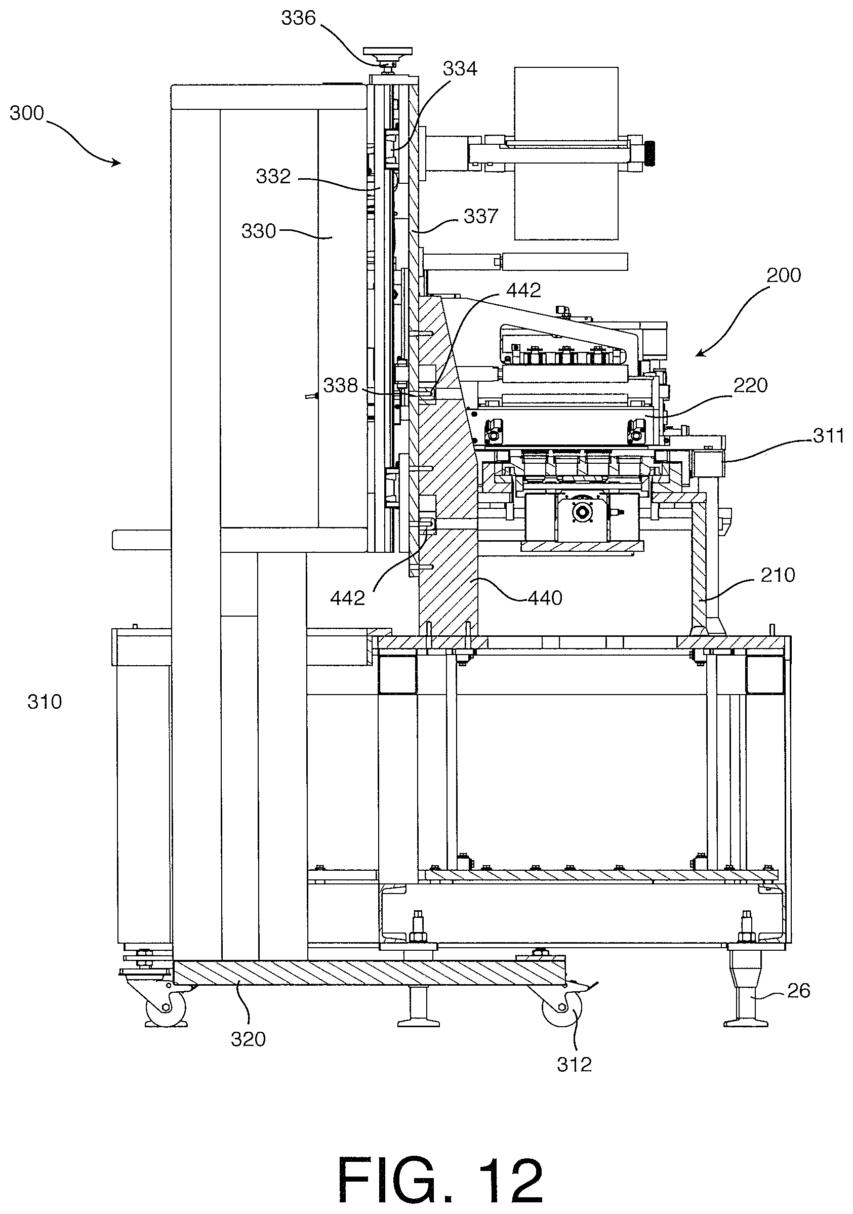 Patent US11772835 Figure 10 – Plant for packaging capsules