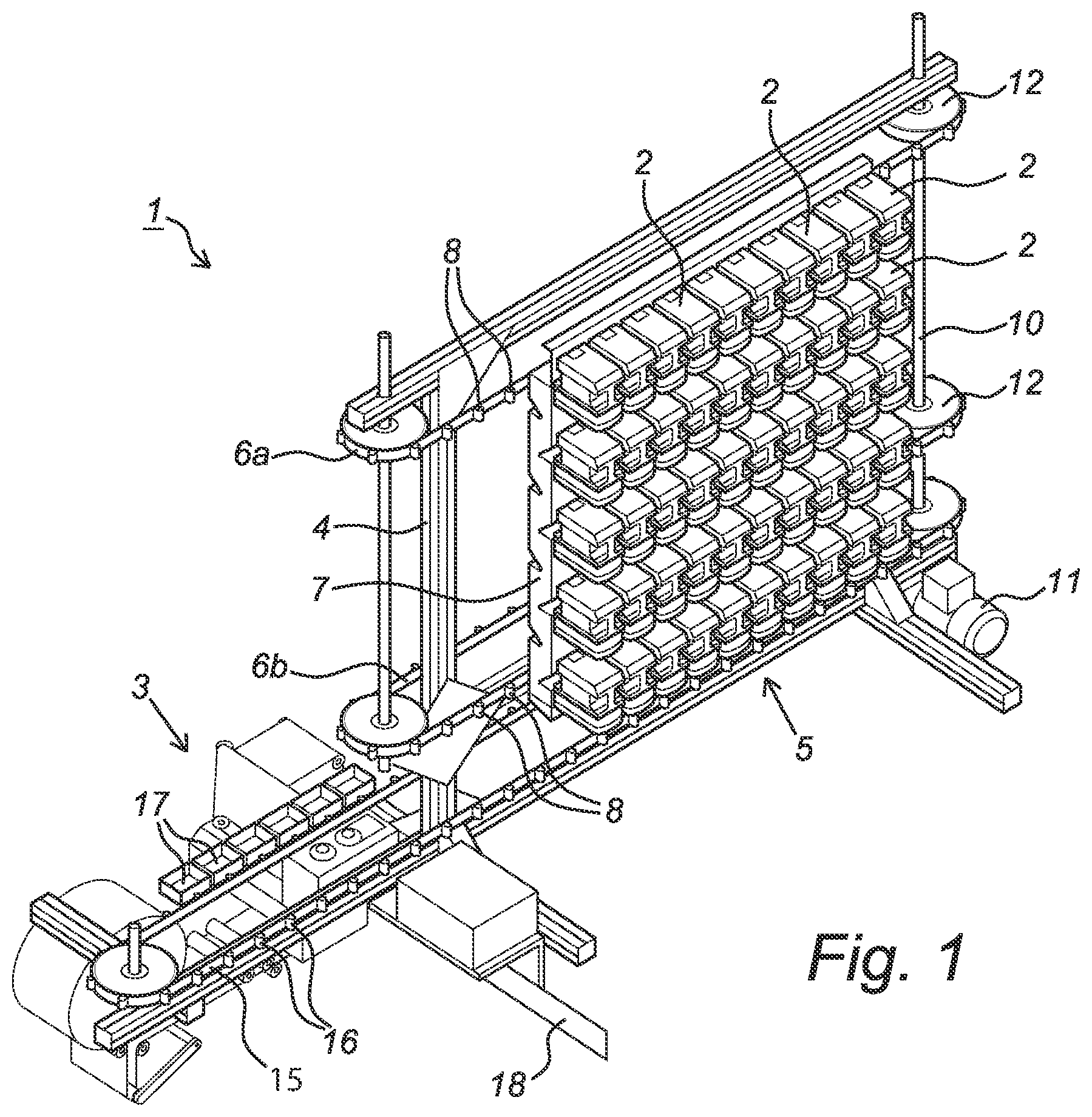 Patent US11772837 — Storage and dosing station for storage and dispensing dosed quantities of solid drug portions — Figure 1