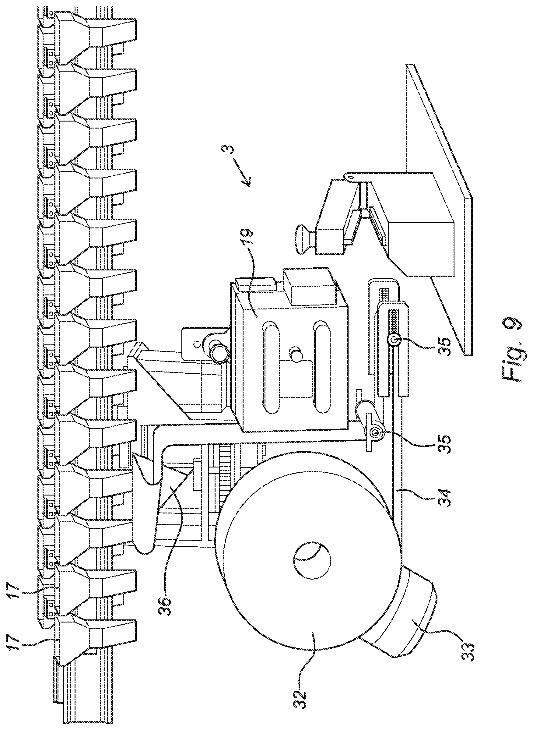 Patent US11772837 Figure 7 – Storage and dosing station for storage and dispensing dosed quantities of solid drug portions