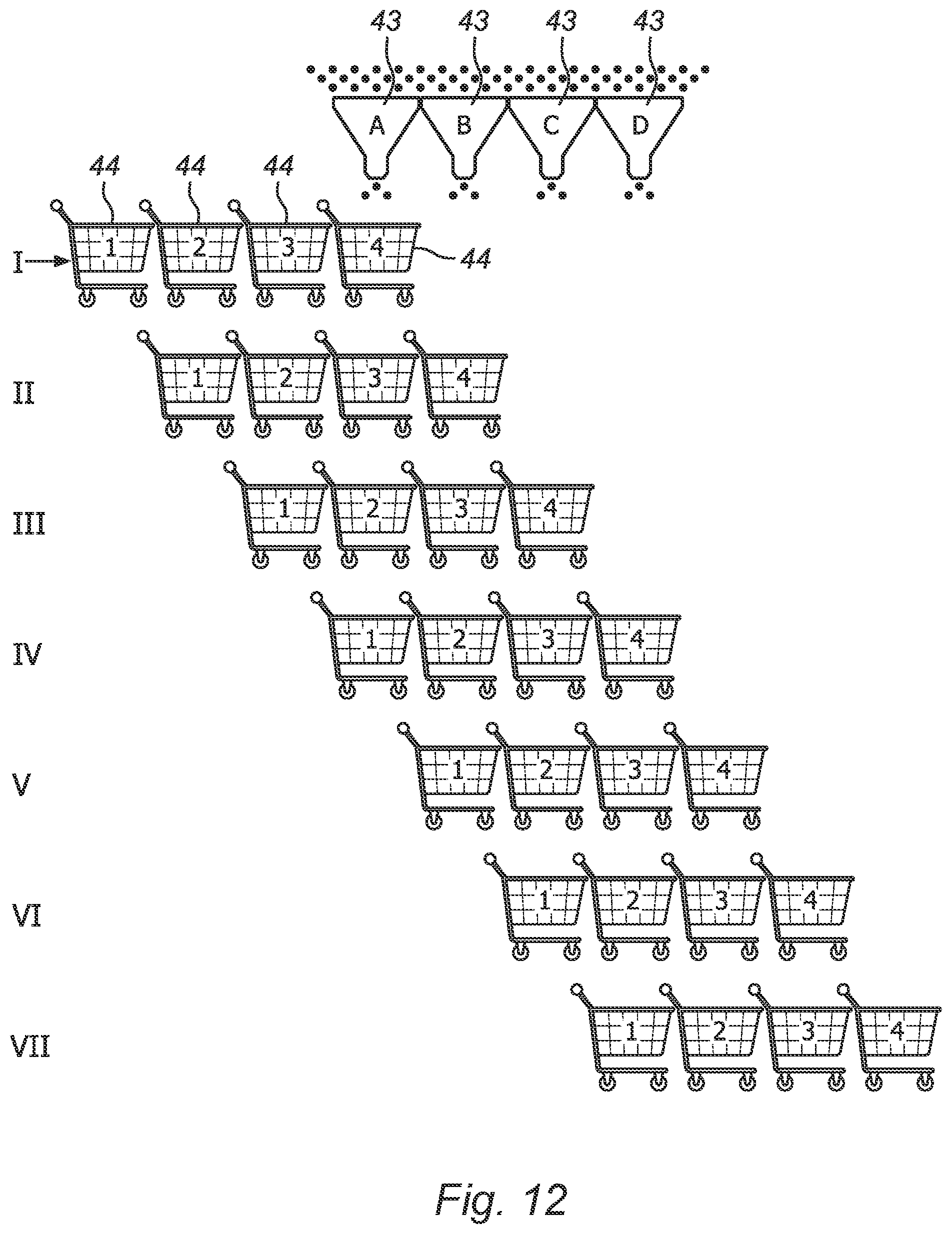 Patent US11772837 Figure 10 – Storage and dosing station for storage and dispensing dosed quantities of solid drug portions