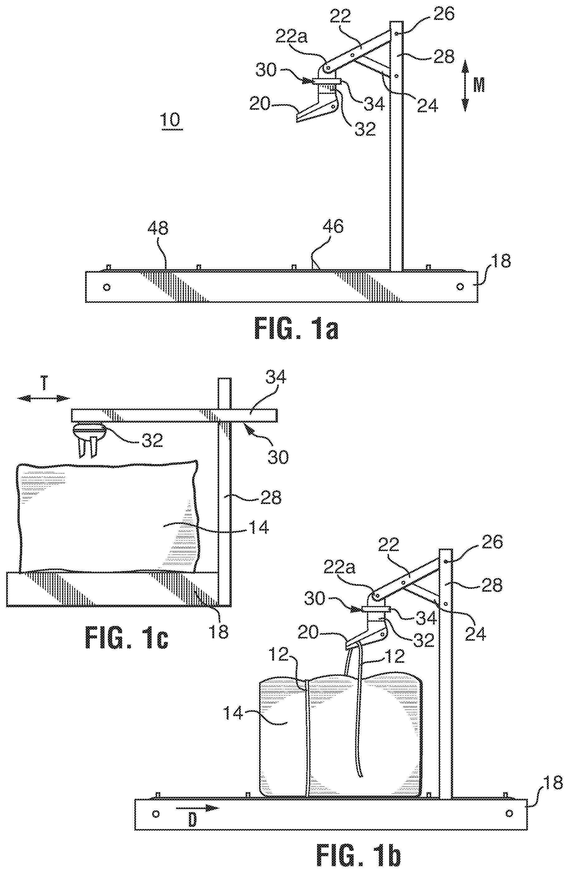 Patent US11772839 Figure 1 – Grabber clamp for material handling and apparatus and method for handling bale materials