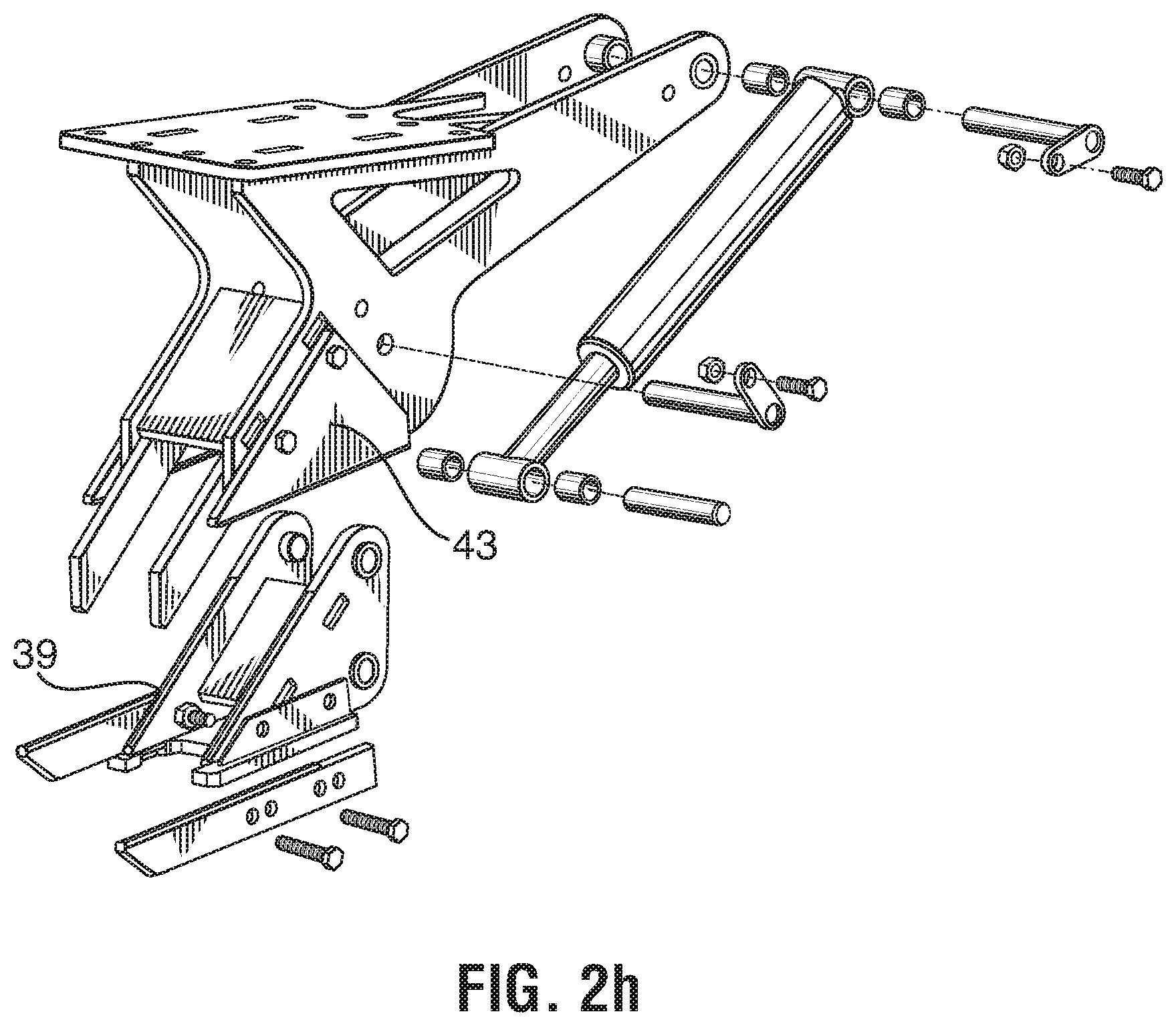 Patent US11772839 Figure 6 – Grabber clamp for material handling and apparatus and method for handling bale materials