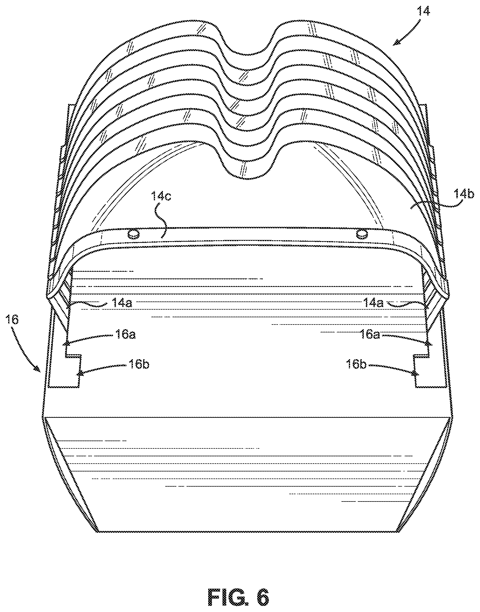 Patent US11772843 Figure 6 – Eye shield dispensers