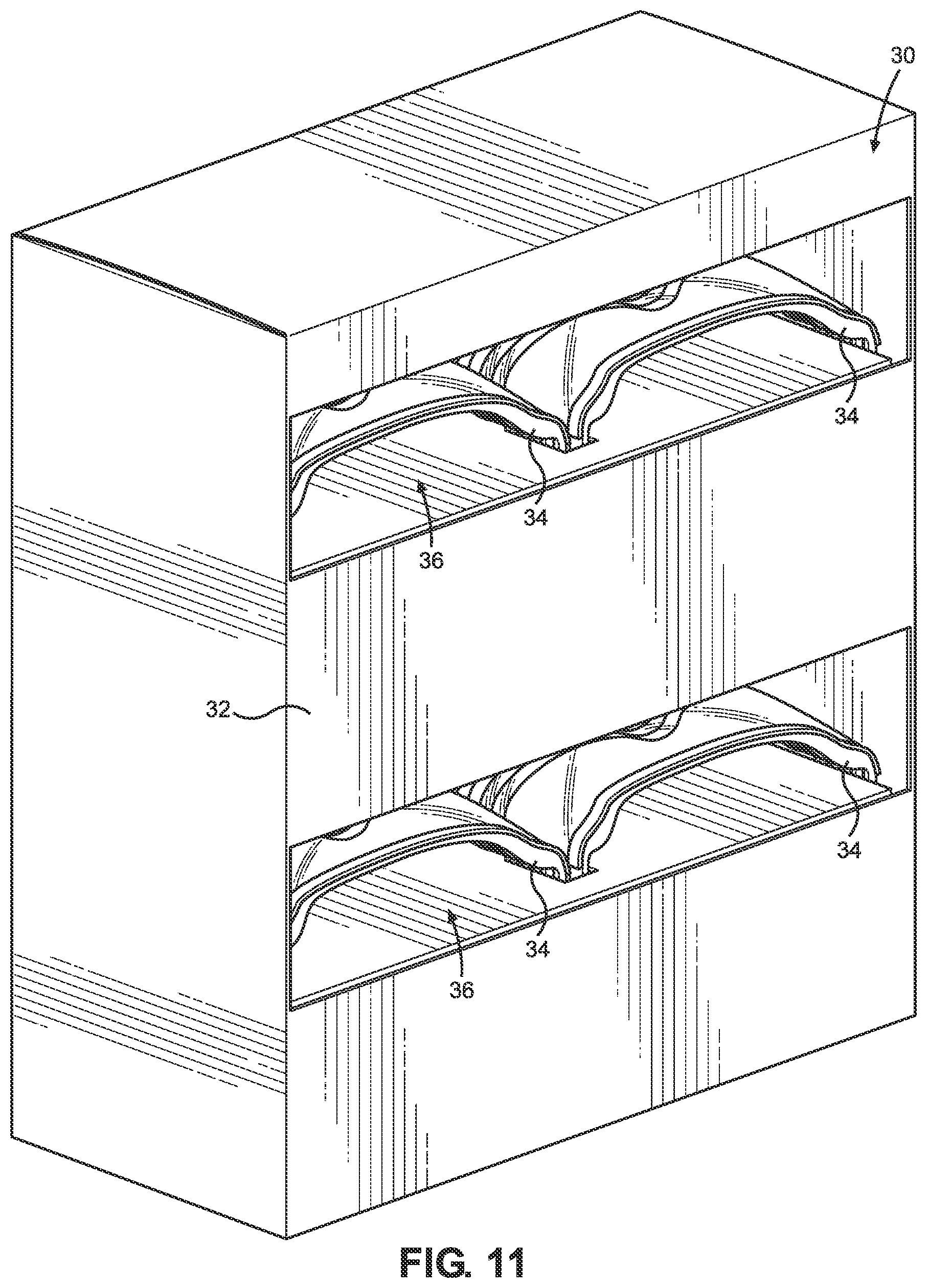 Patent US11772843 Figure 10 – Eye shield dispensers