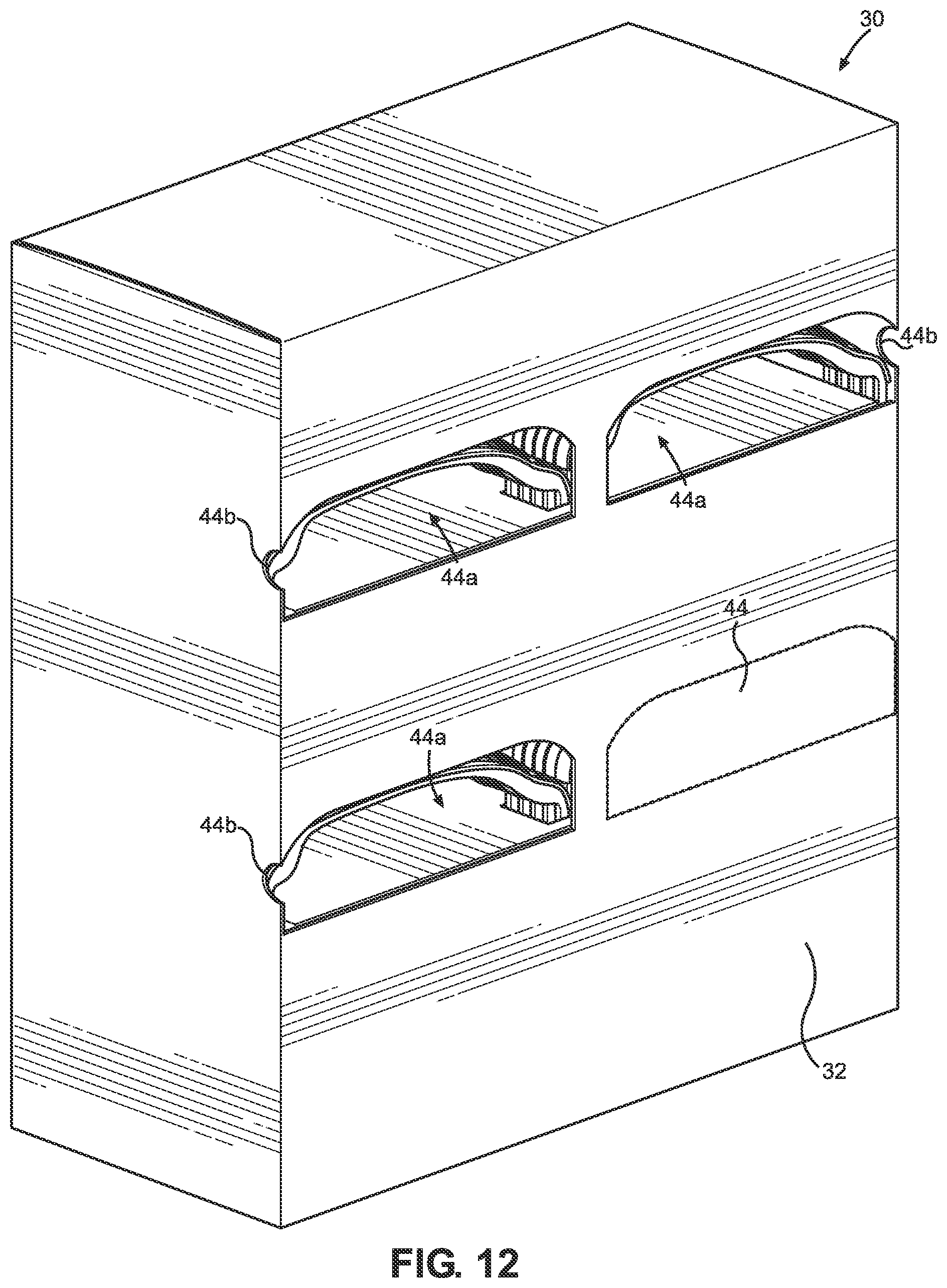 Patent US11772843 Figure 11 – Eye shield dispensers