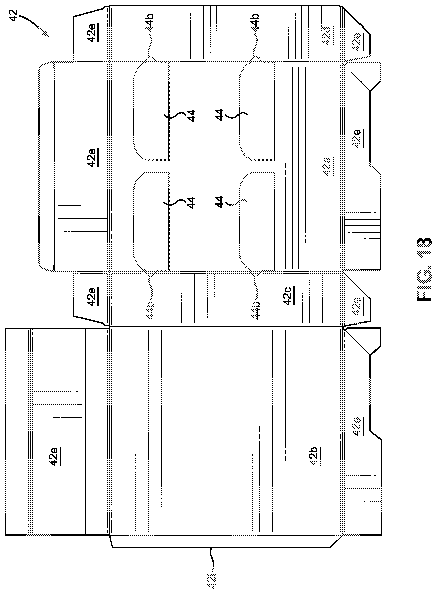 Patent US11772843 Figure 14 – Eye shield dispensers