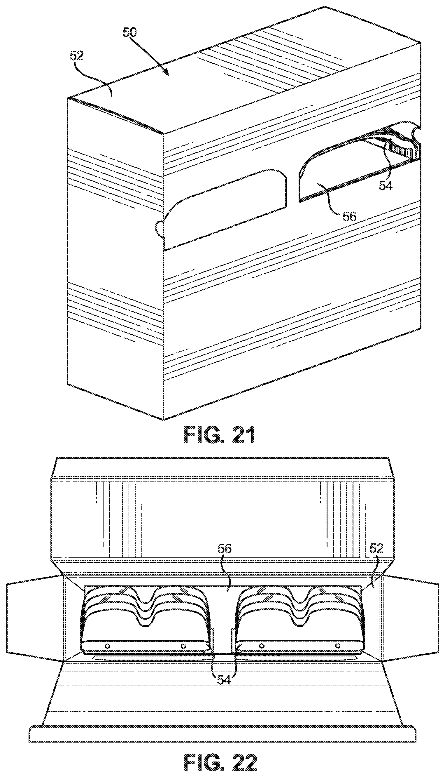 Patent US11772843 Figure 17 – Eye shield dispensers